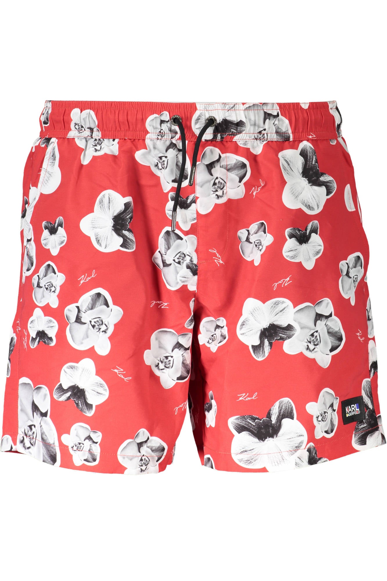 KARL LAGERFELD BEACHWEAR SWIMSUIT RED BOTTOMS MEN 