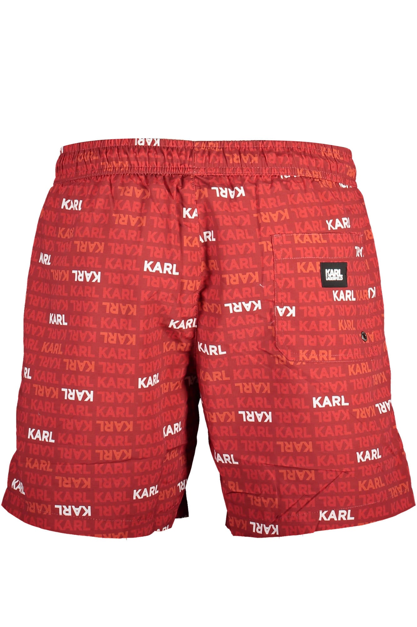 KARL LAGERFELD ROPA DE PLAYA BAÑADOR PANTALÓN ROJO HOMBRE 