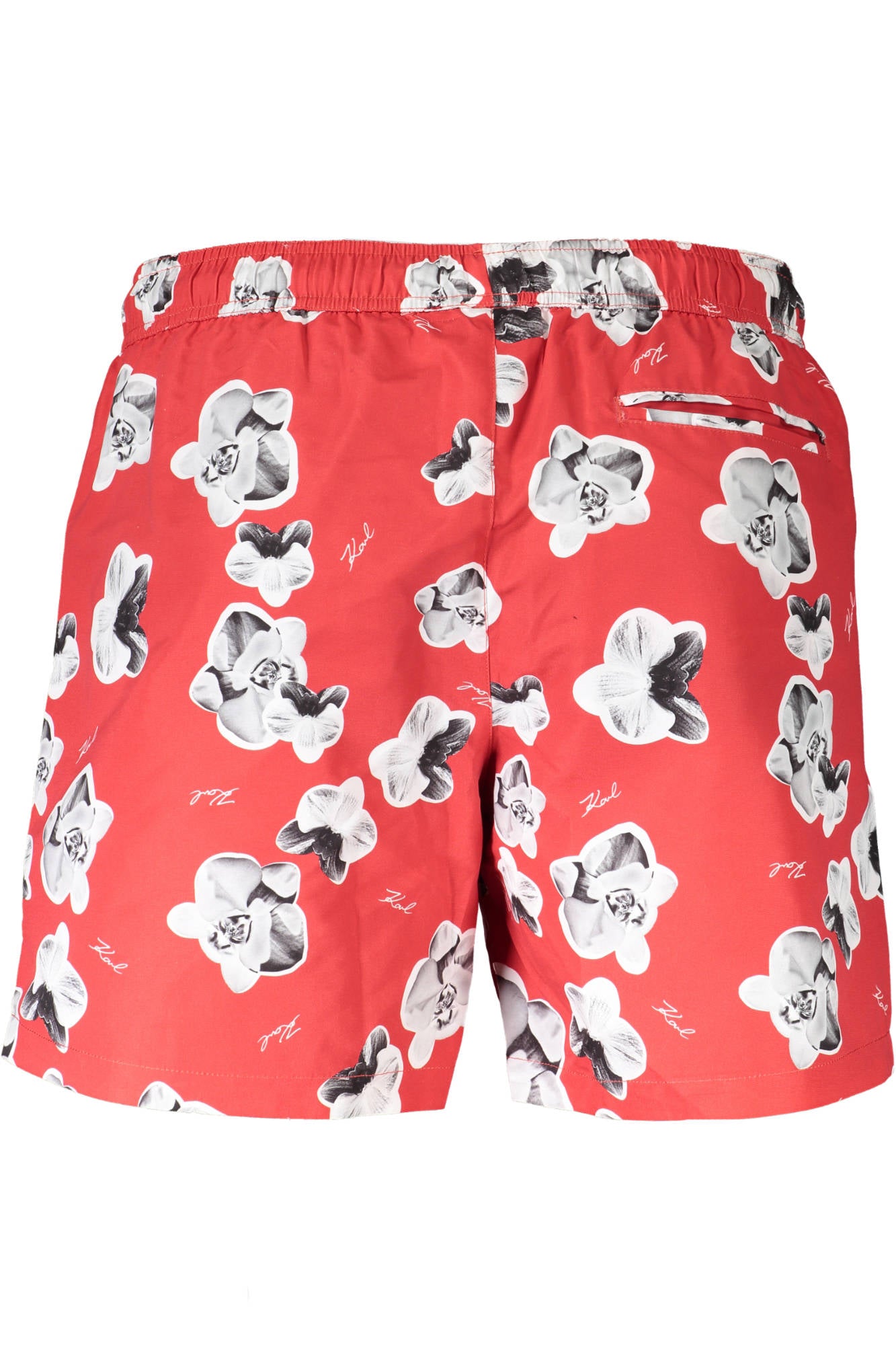 KARL LAGERFELD BEACHWEAR SWIMSUIT RED BOTTOMS MEN 