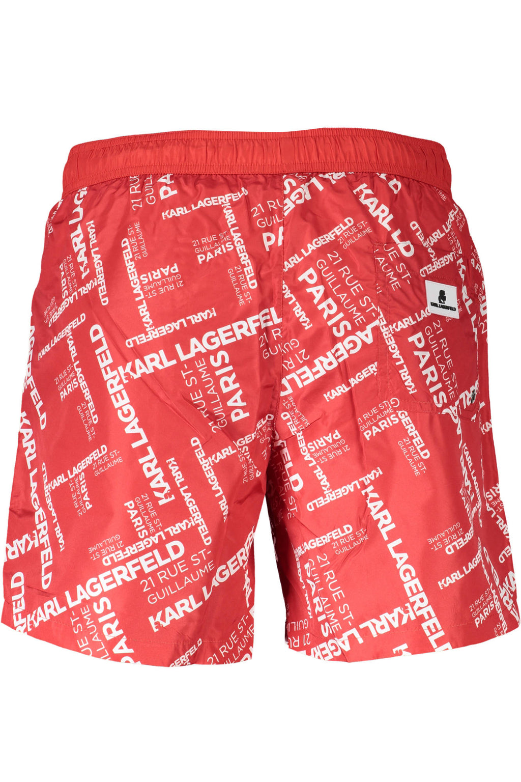 KARL LAGERFELD BEACHWEAR SWIMSUIT RED BOTTOMS MEN 