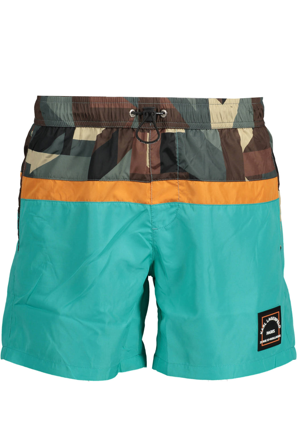 KARL LAGERFELD BEACHWEAR SWIMSUIT BOTTOM MEN'S GREEN 