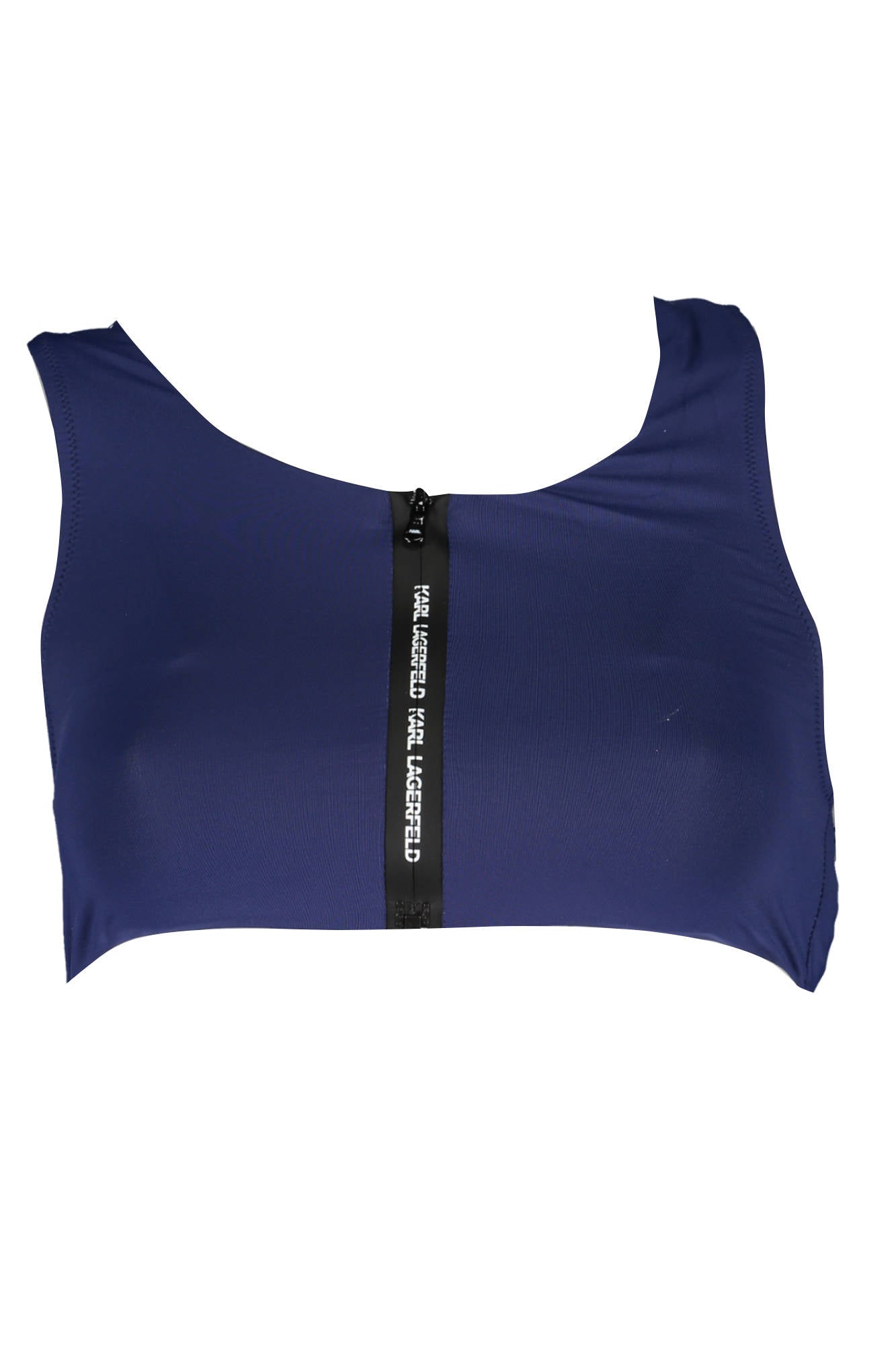 KARL LAGERFELD WOMEN'S BLUE TOP 