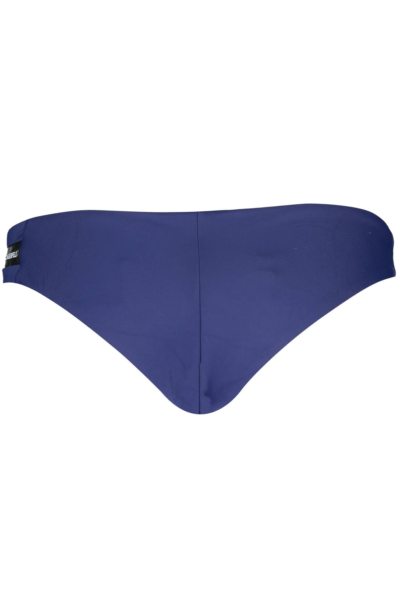 KARL LAGERFELD WOMEN'S BLUE BOTTOM SWIMSUIT 