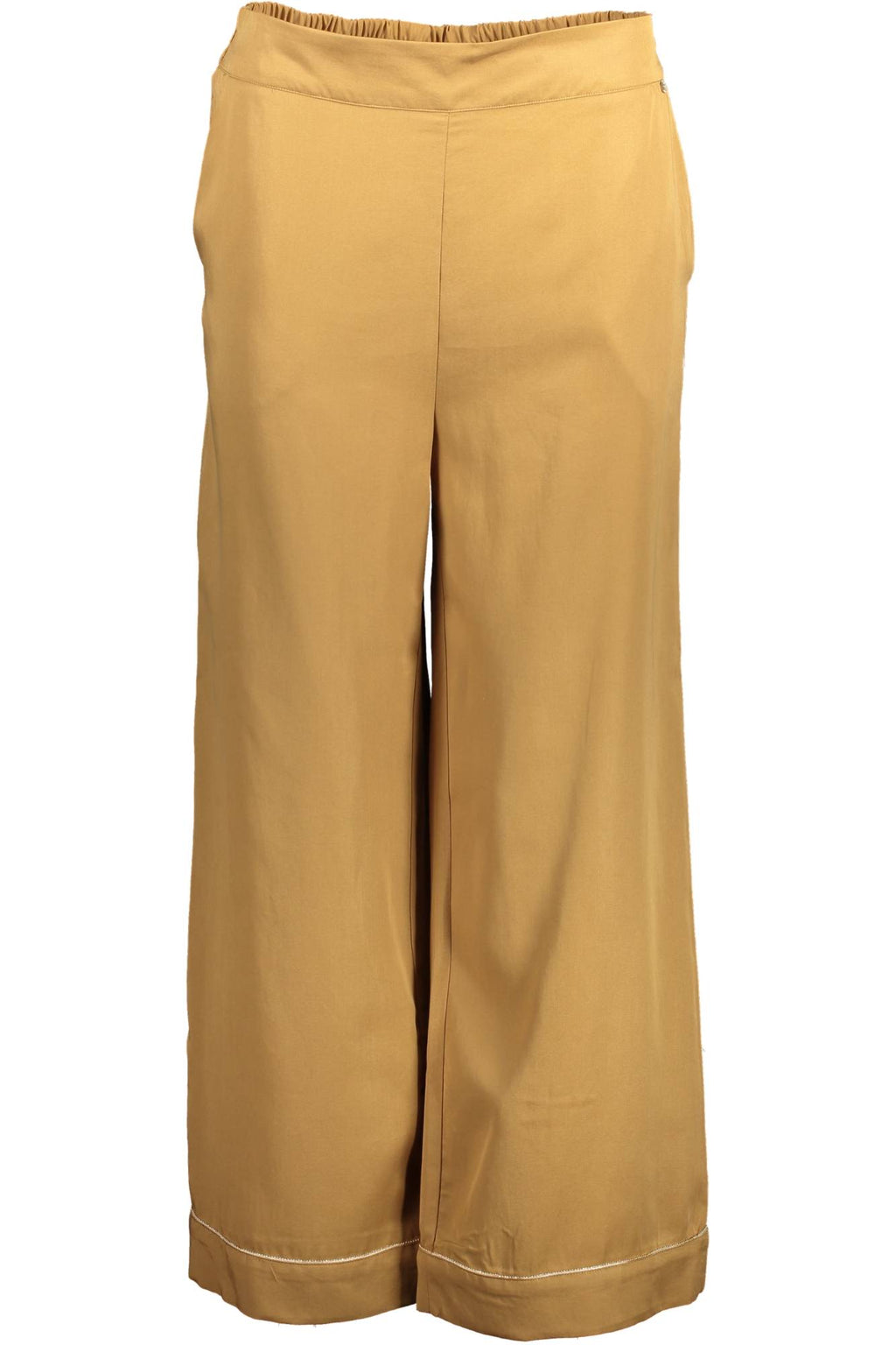 KOCCA WOMEN'S BROWN TROUSERS 