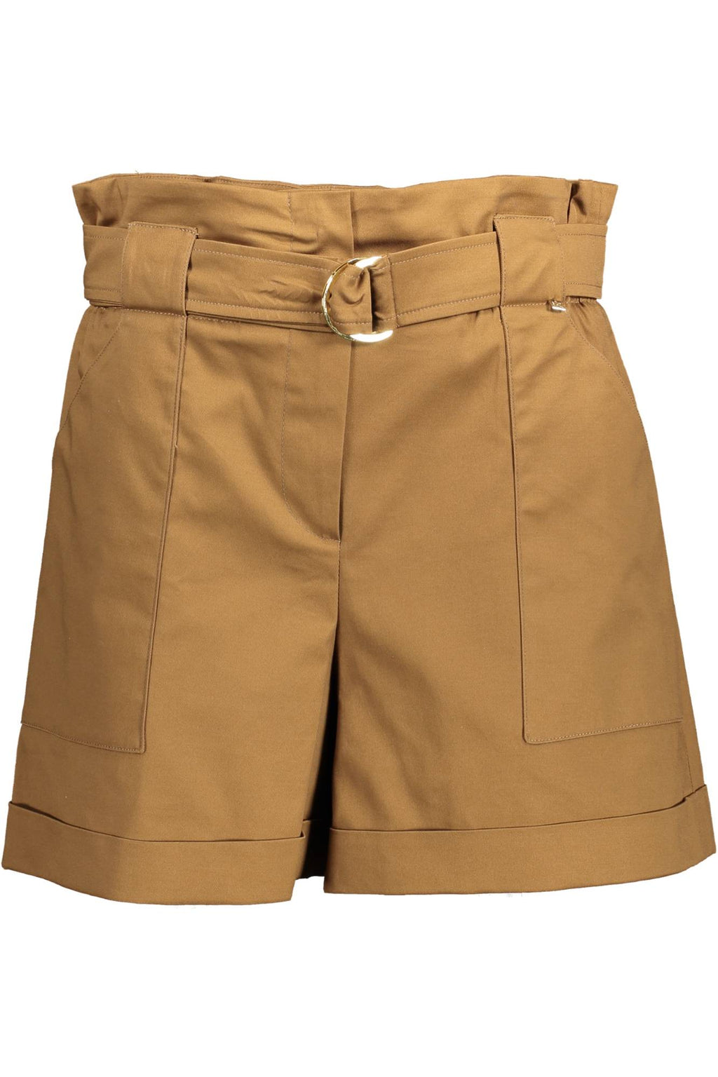 KOCCA WOMEN'S BROWN SHORTS 