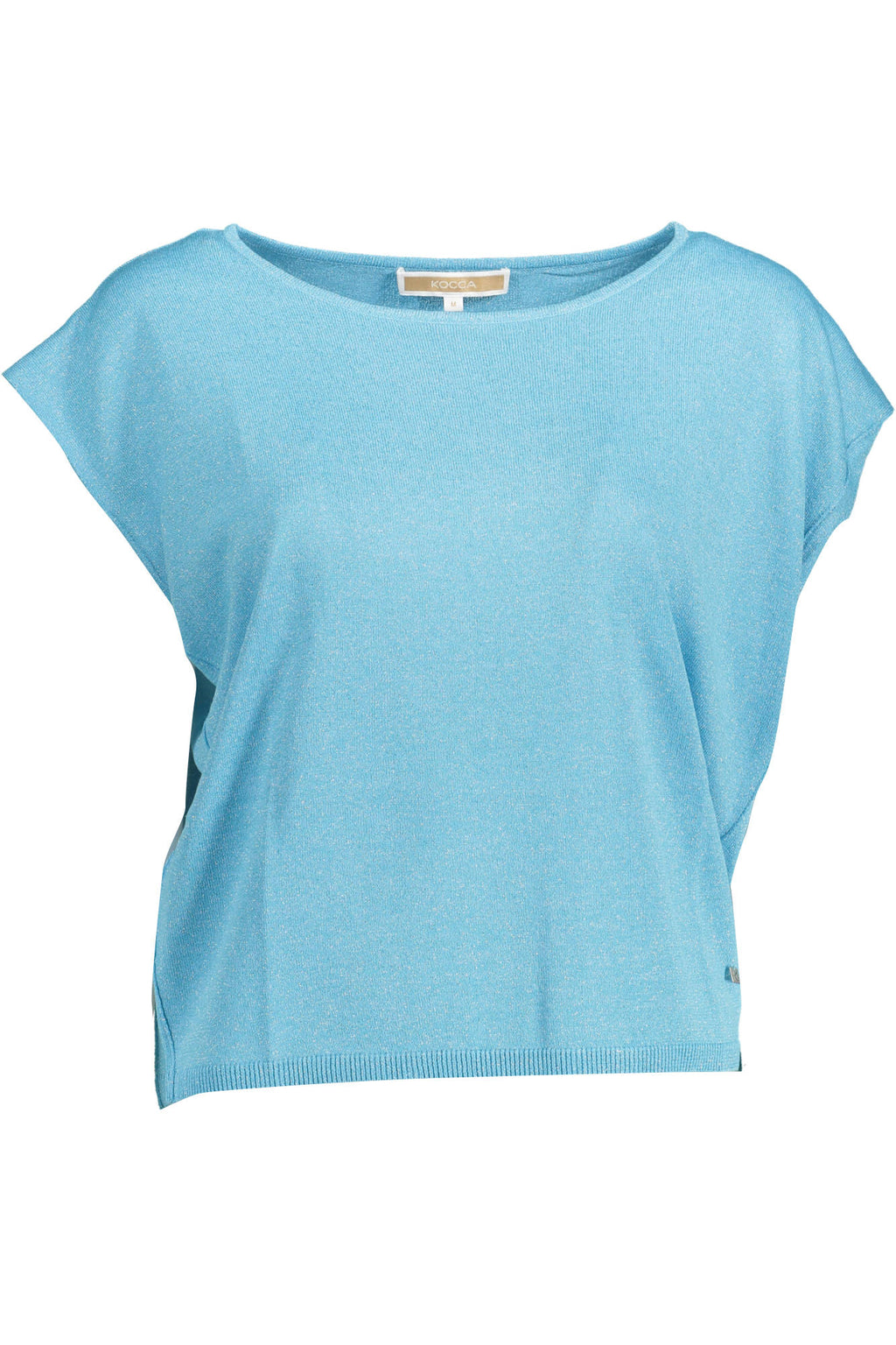 CAMISETA SIN MANGAS KOCCA PARA MUJER, AZUL 