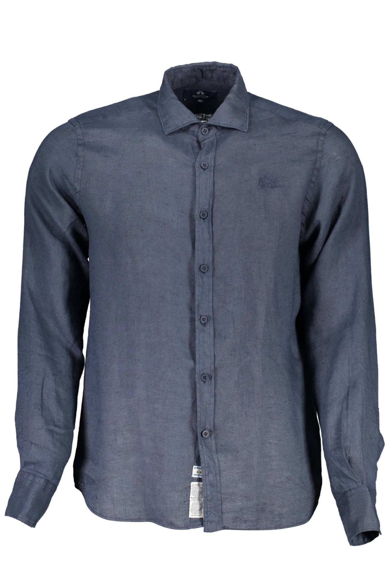 LA MARTINA MEN'S BLUE LONG-SLEEVED SHIRT 
