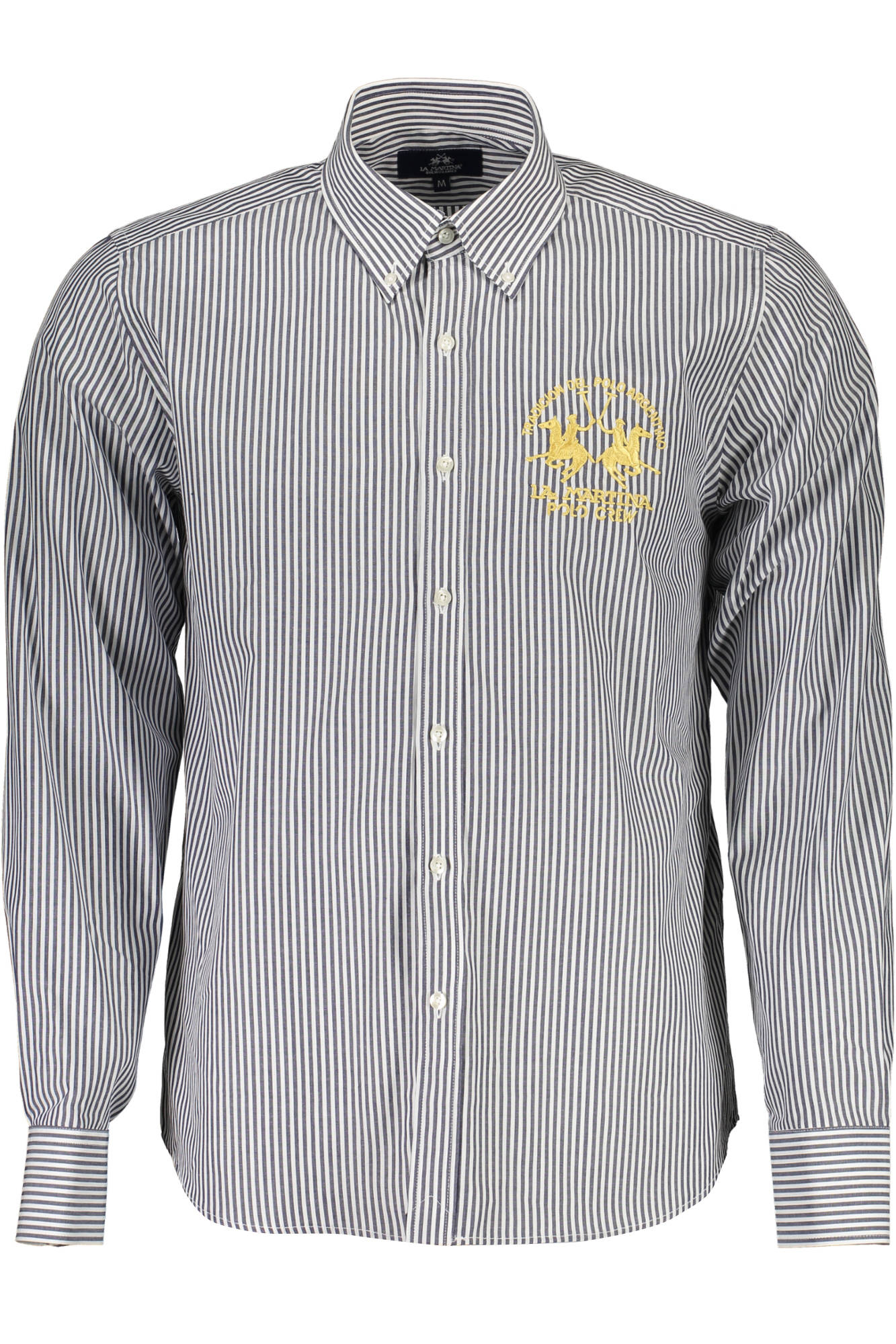 LA MARTINA MEN'S BLUE LONG-SLEEVED SHIRT 