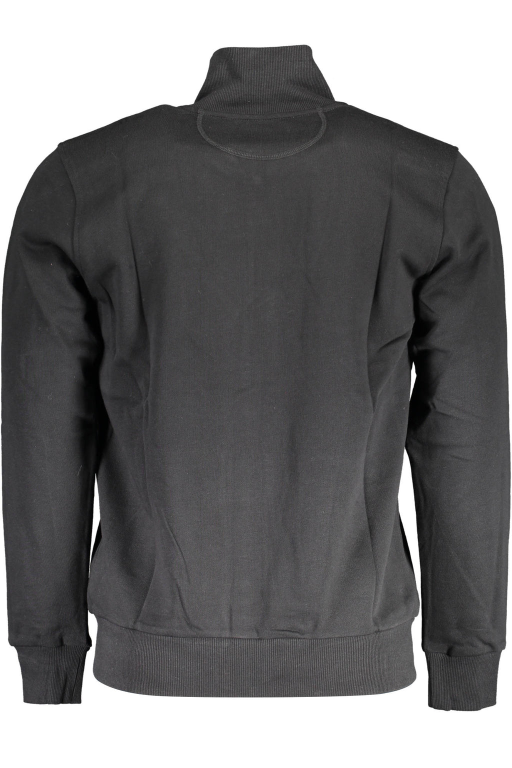 LA MARTINA MEN'S BLACK ZIP-UP SWEATSHIRT 