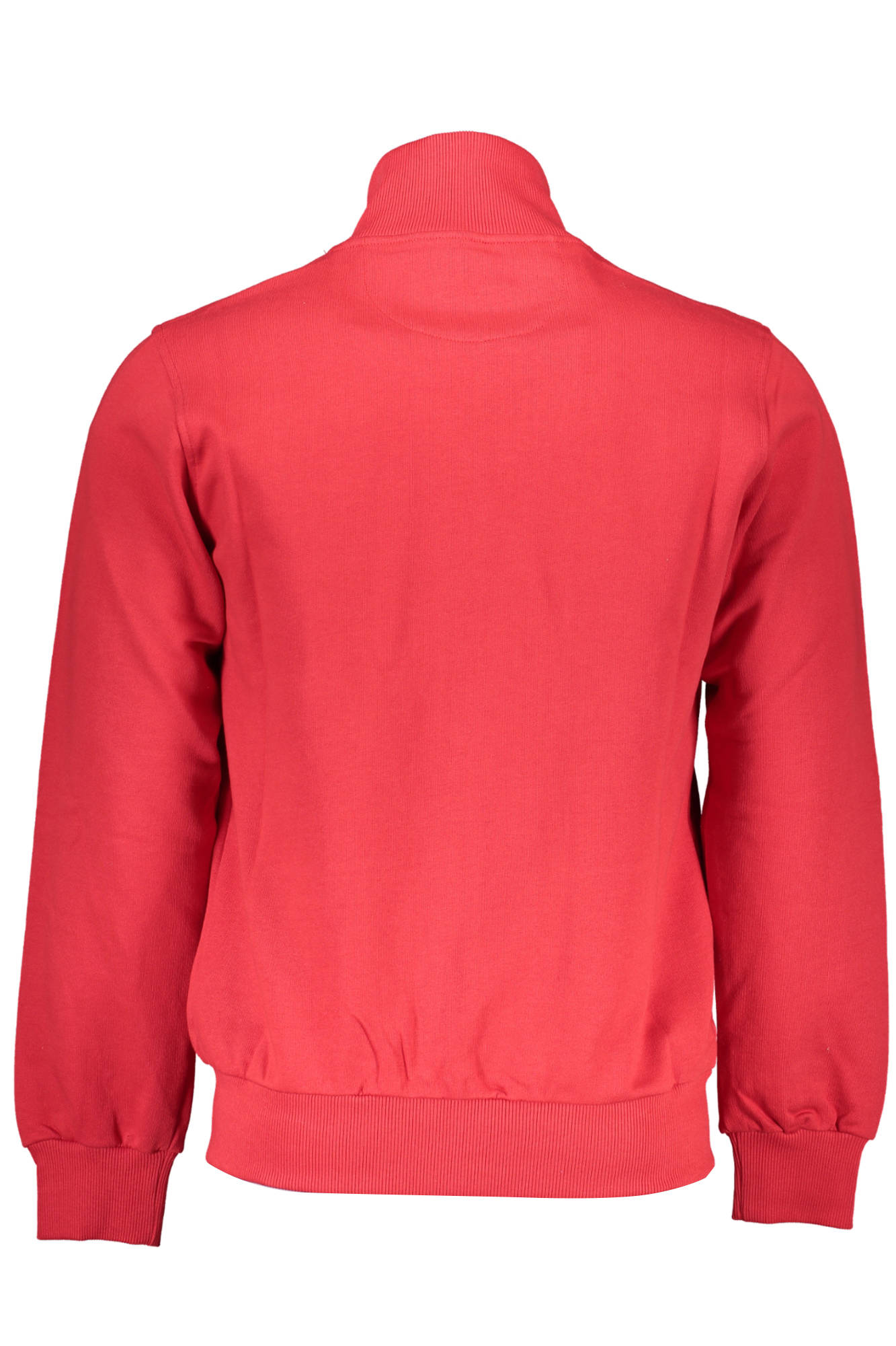 LA MARTINA MEN'S RED ZIP-UP SWEATSHIRT 