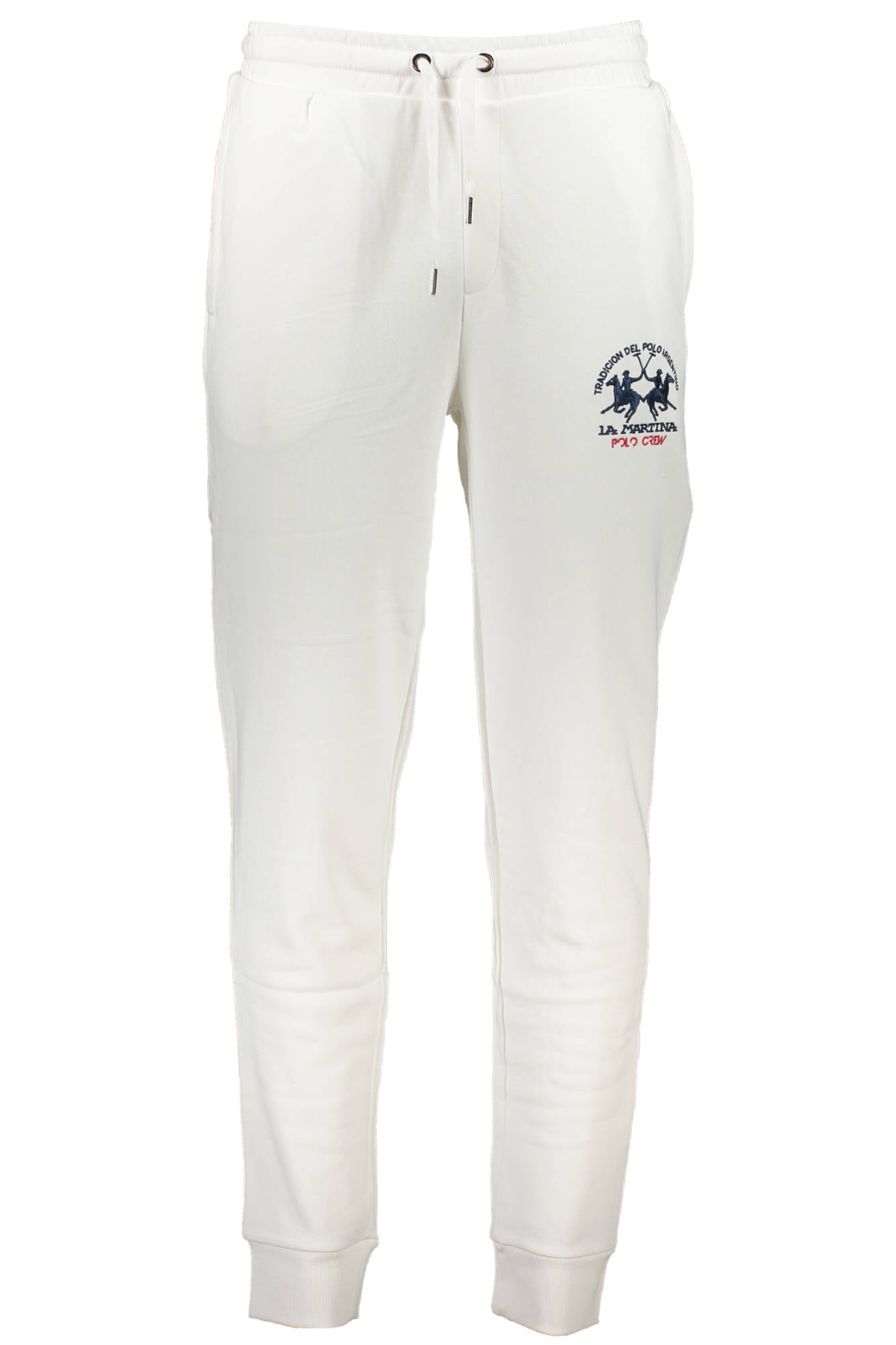 LA MARTINA MEN'S WHITE TROUSERS 