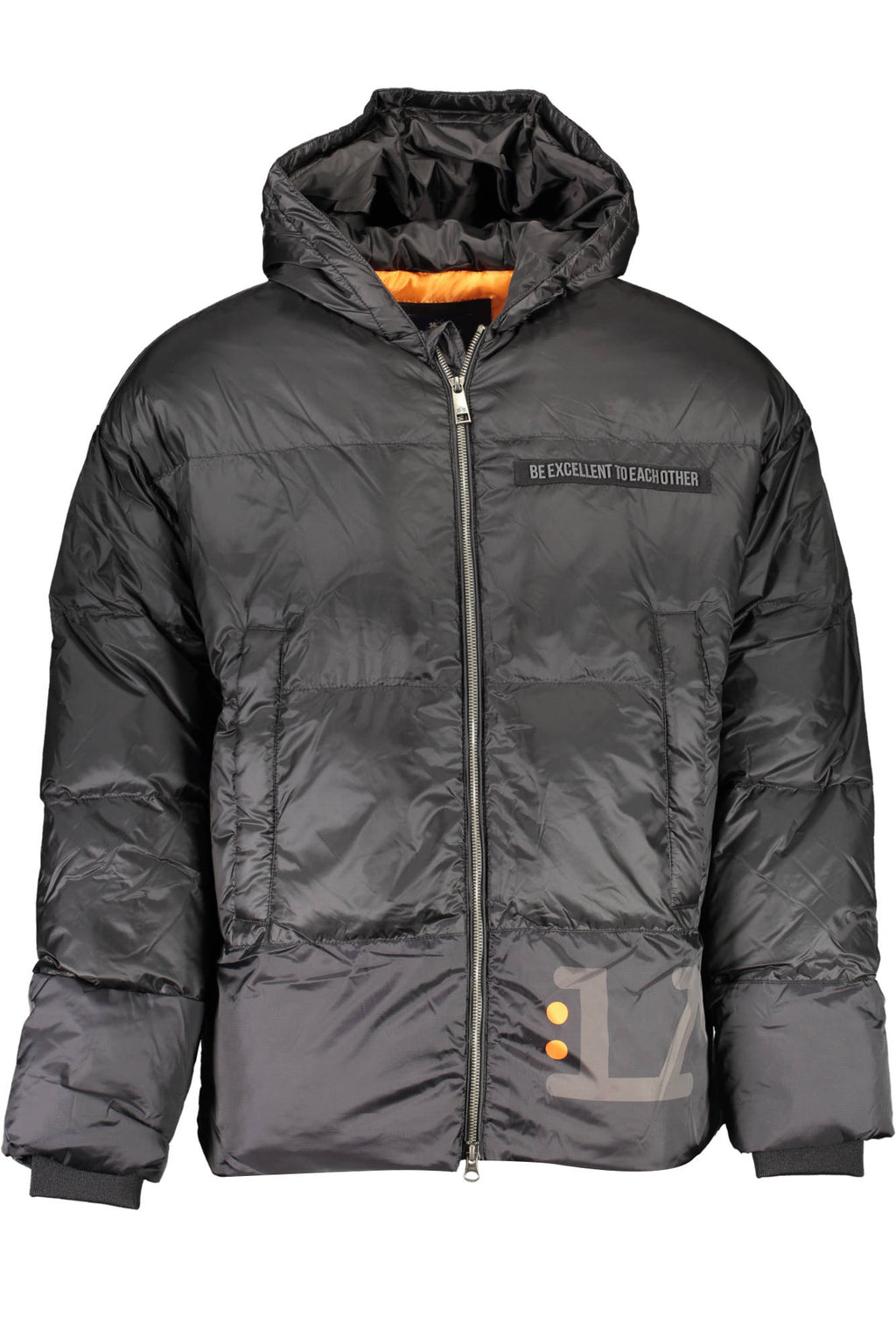 LA MARTINA MEN'S BLACK DOWN JACKET 