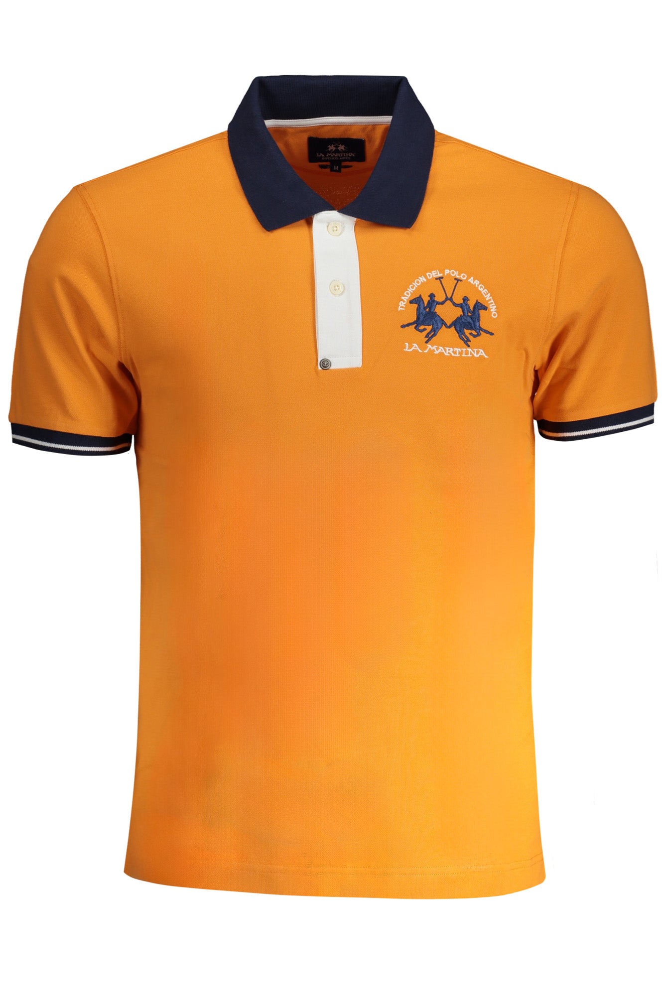 POLO DE MANGA CORTA PARA HOMBRE LA MARTINA, NARANJA 