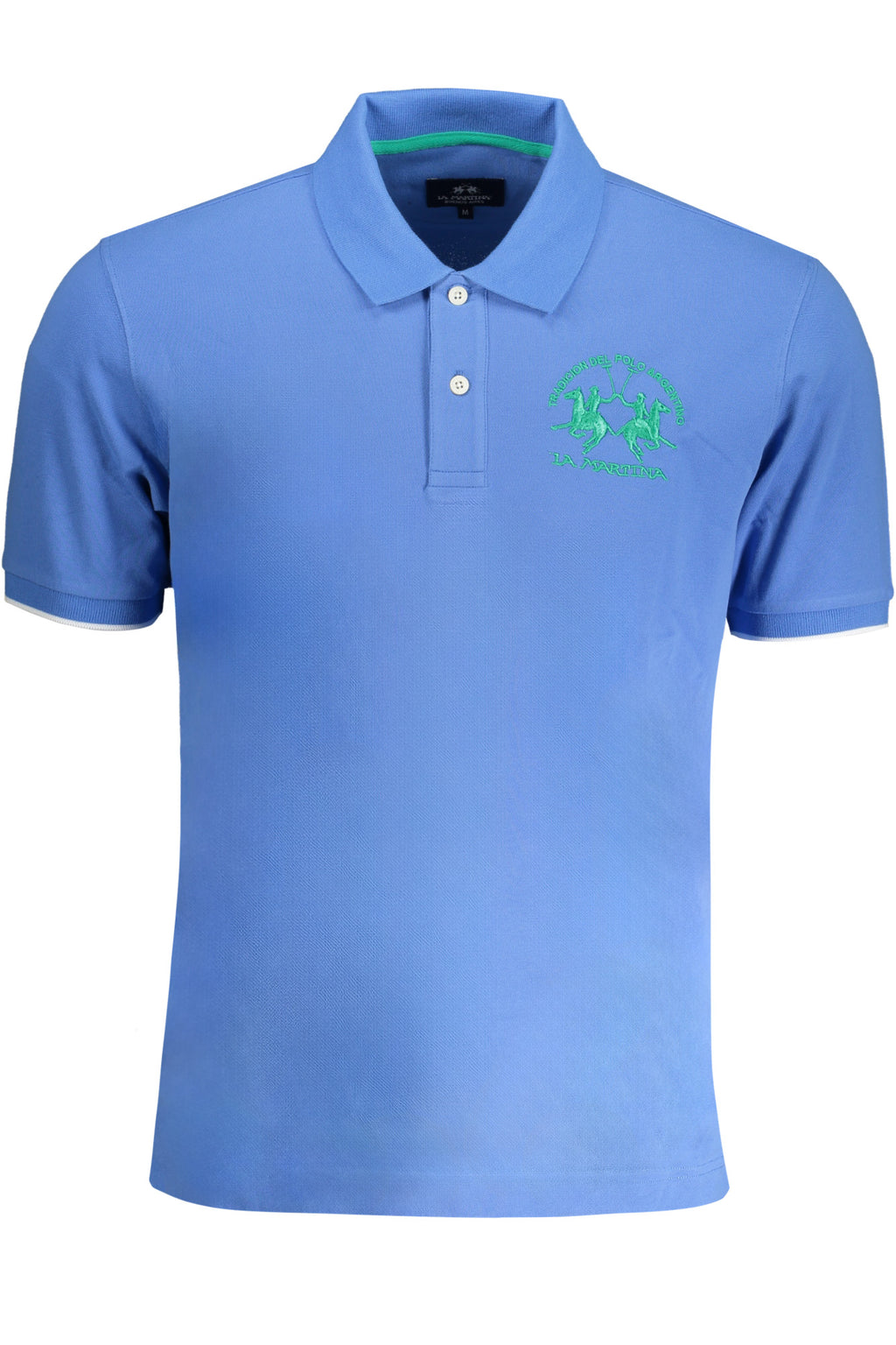 POLO DE MANGA CORTA PARA HOMBRE LA MARTINA, AZUL 