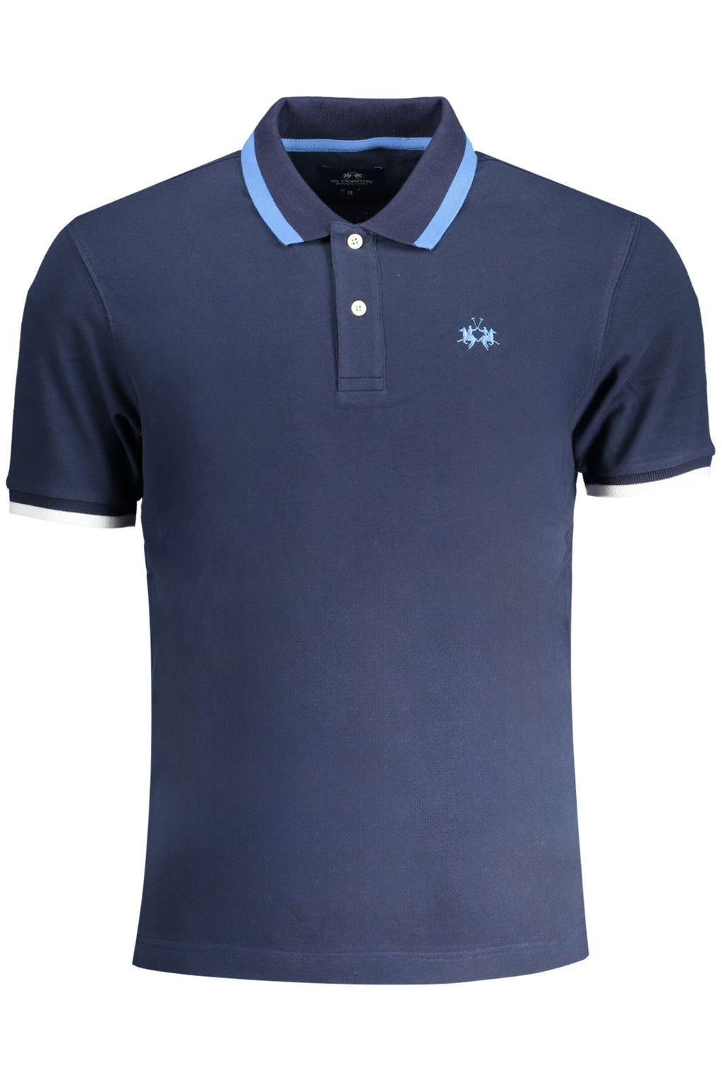 POLO DE MANGA CORTA PARA HOMBRE LA MARTINA, AZUL 