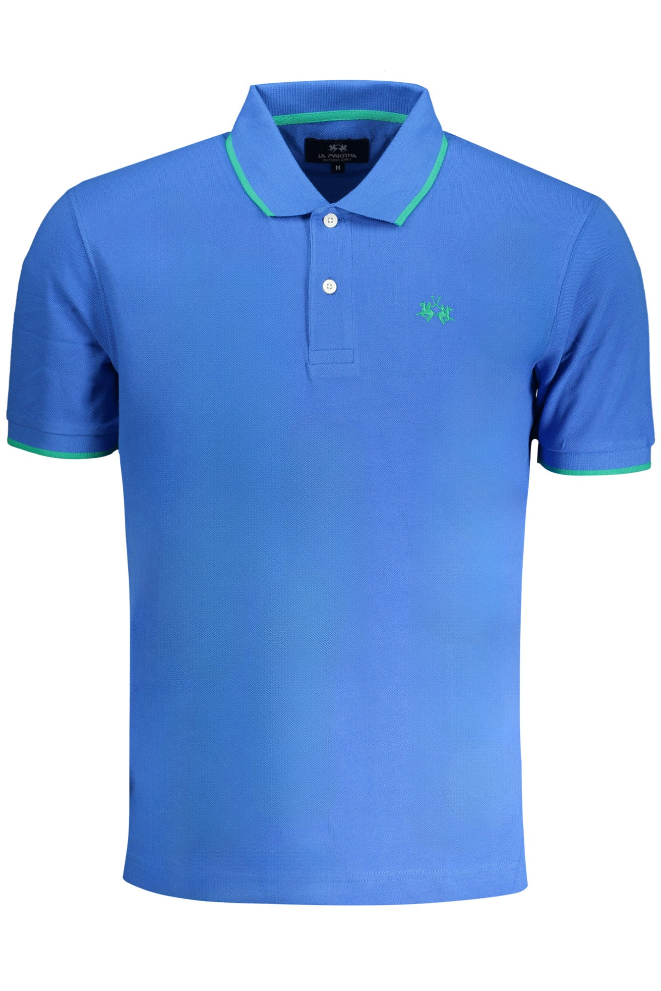 POLO DE MANGA CORTA PARA HOMBRE LA MARTINA, AZUL 