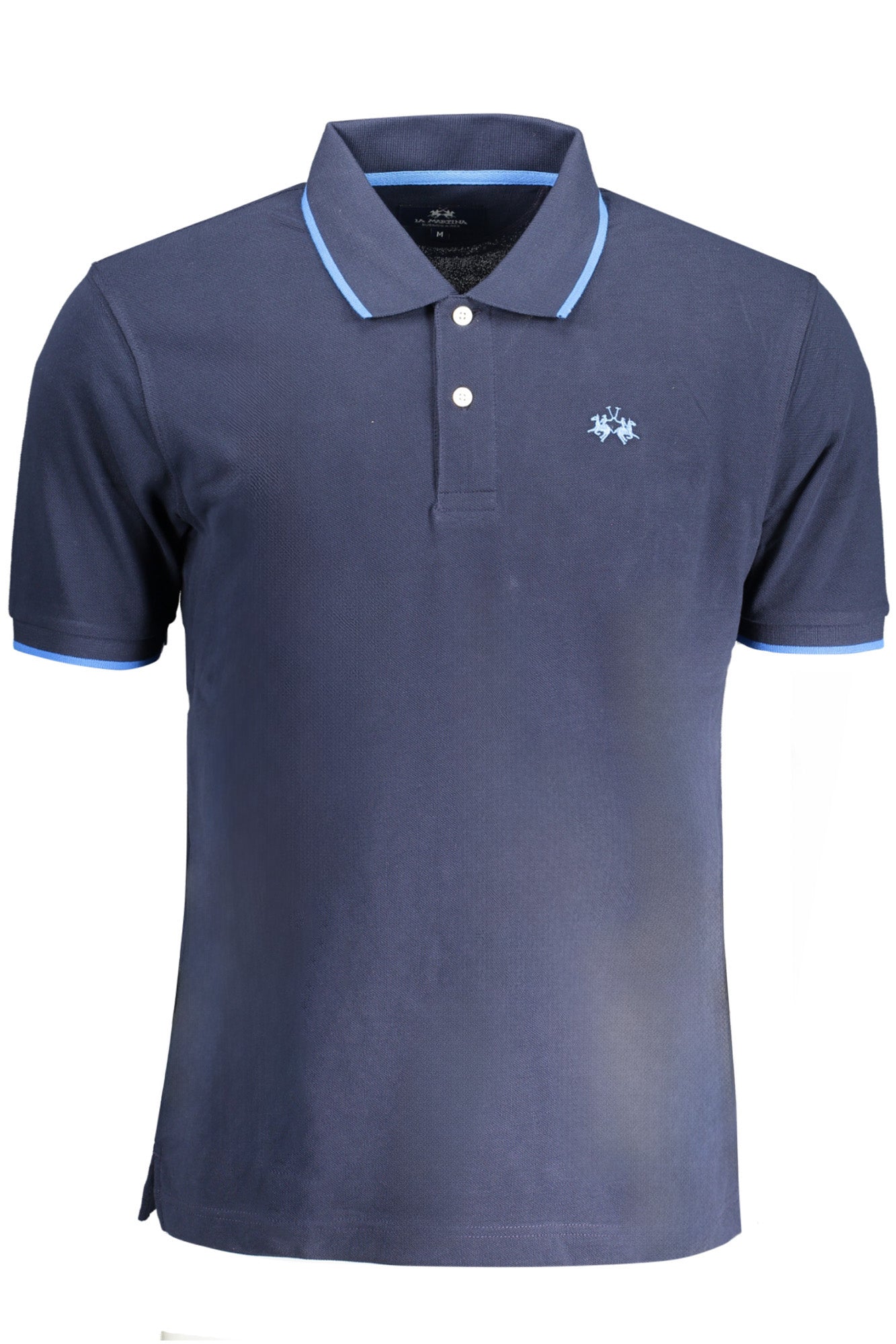 POLO DE MANGA CORTA PARA HOMBRE LA MARTINA, AZUL 