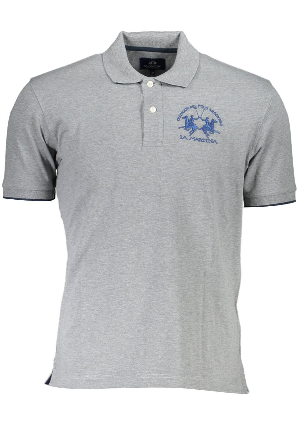 POLO DE MANGA CORTA PARA HOMBRE LA MARTINA, GRIS 