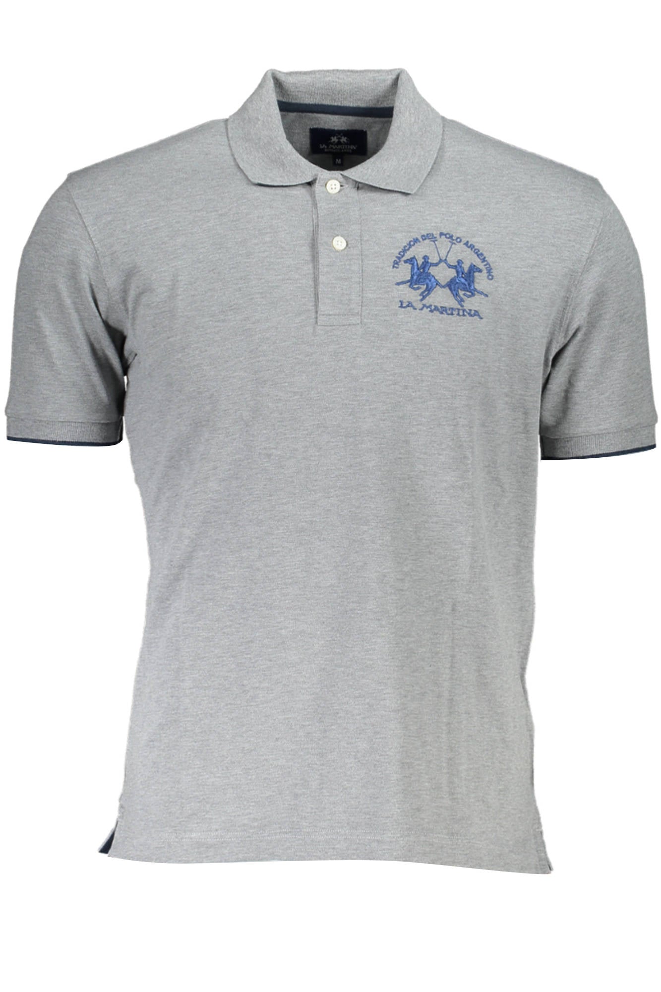 POLO DE MANGA CORTA PARA HOMBRE LA MARTINA, GRIS 