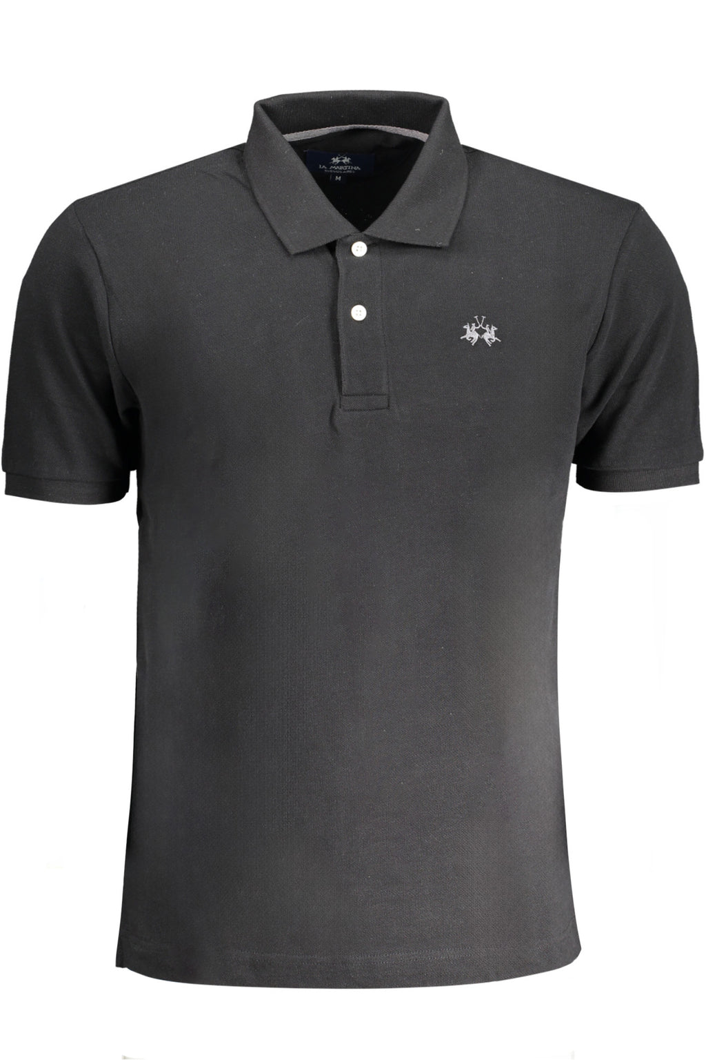POLO DE MANGA CORTA PARA HOMBRE LA MARTINA, NEGRO 