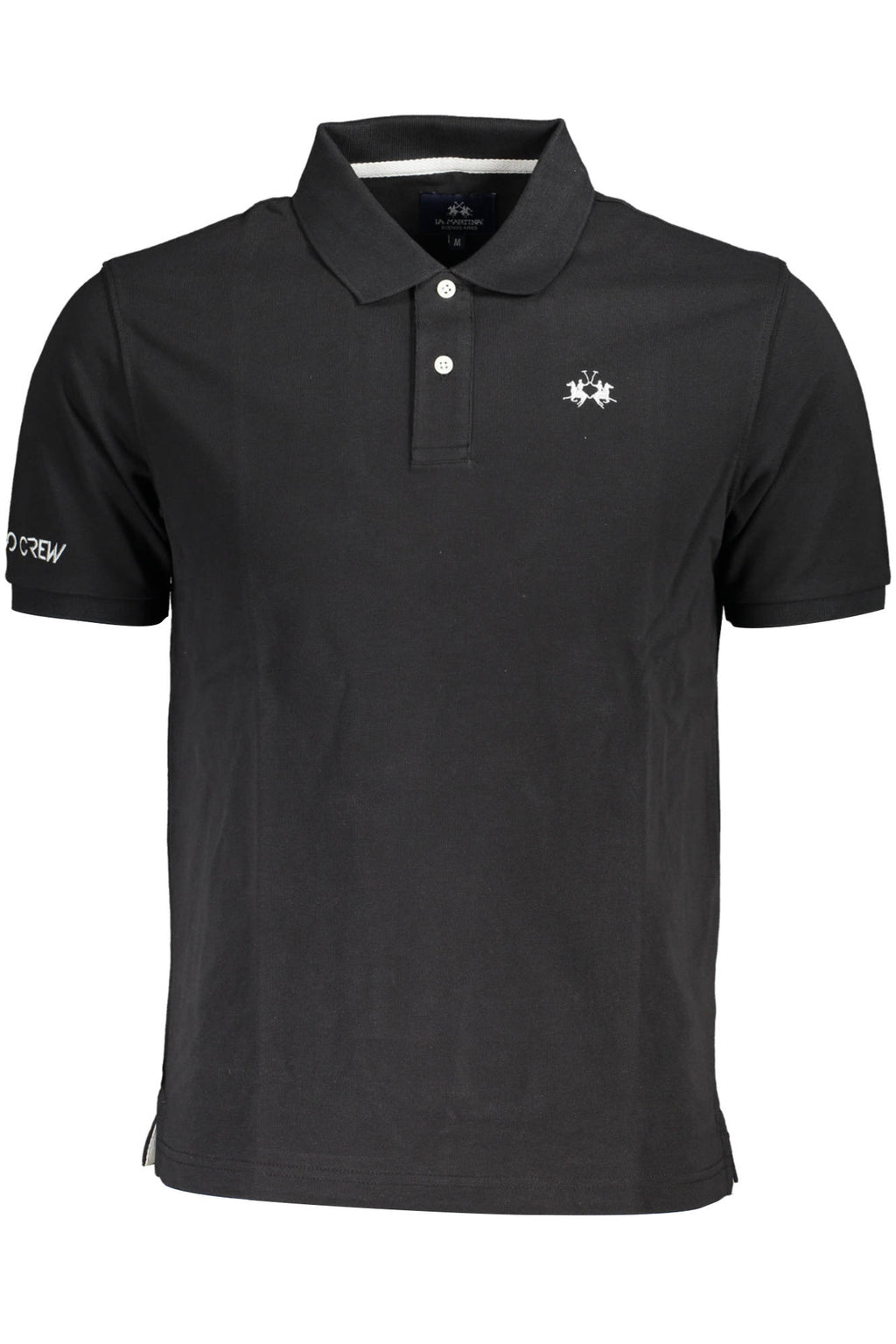 POLO DE MANGA CORTA PARA HOMBRE LA MARTINA, NEGRO 