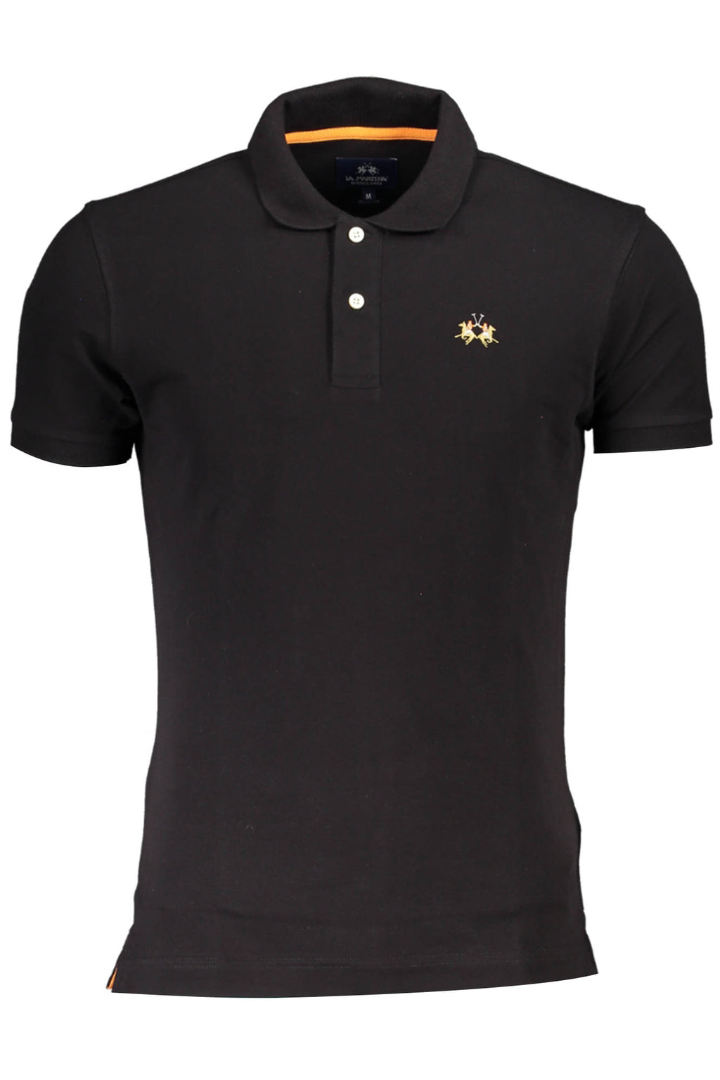 POLO DE MANGA CORTA PARA HOMBRE LA MARTINA, NEGRO 