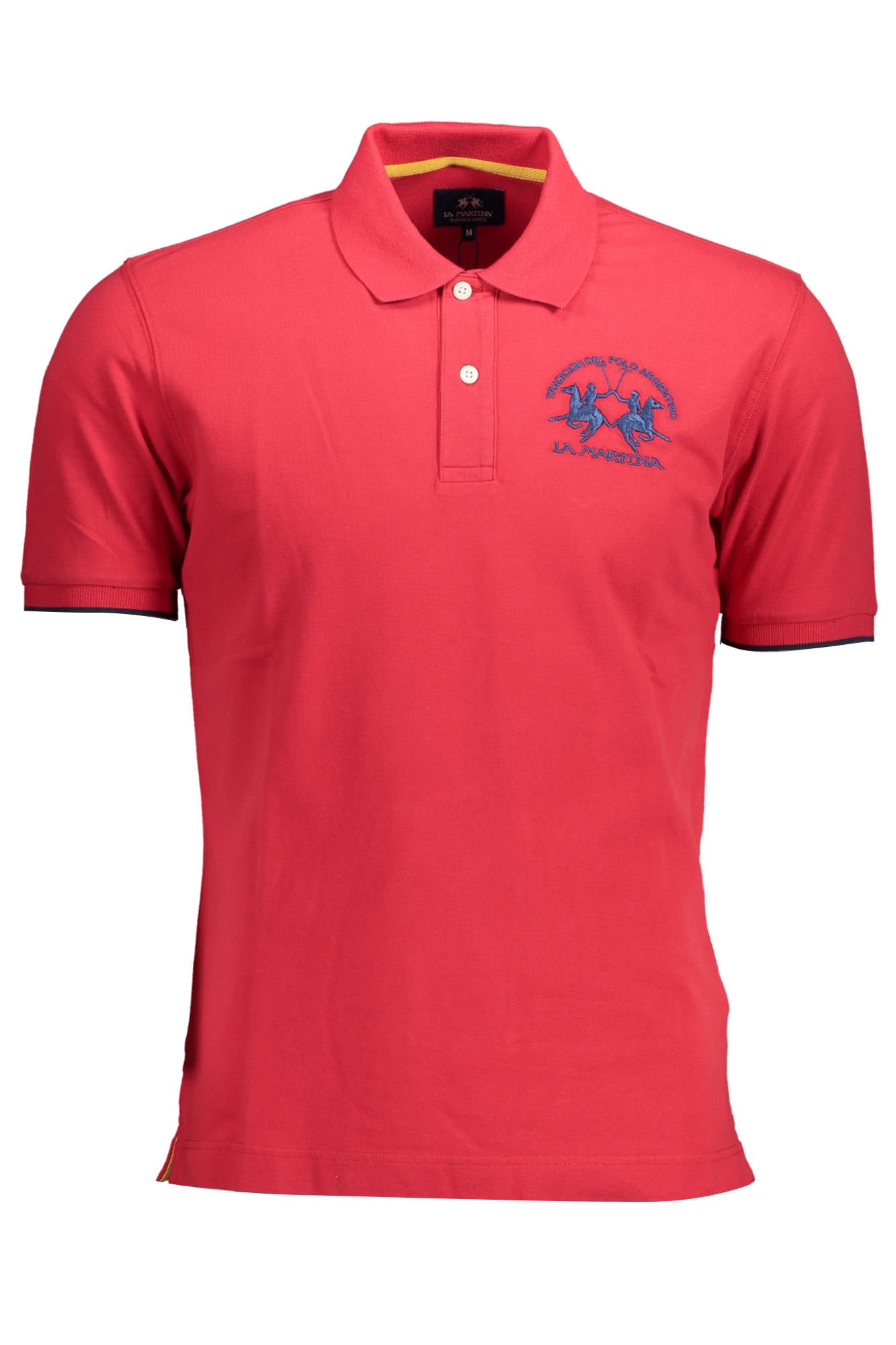 POLO DE MANGA CORTA PARA HOMBRE LA MARTINA, ROJO 