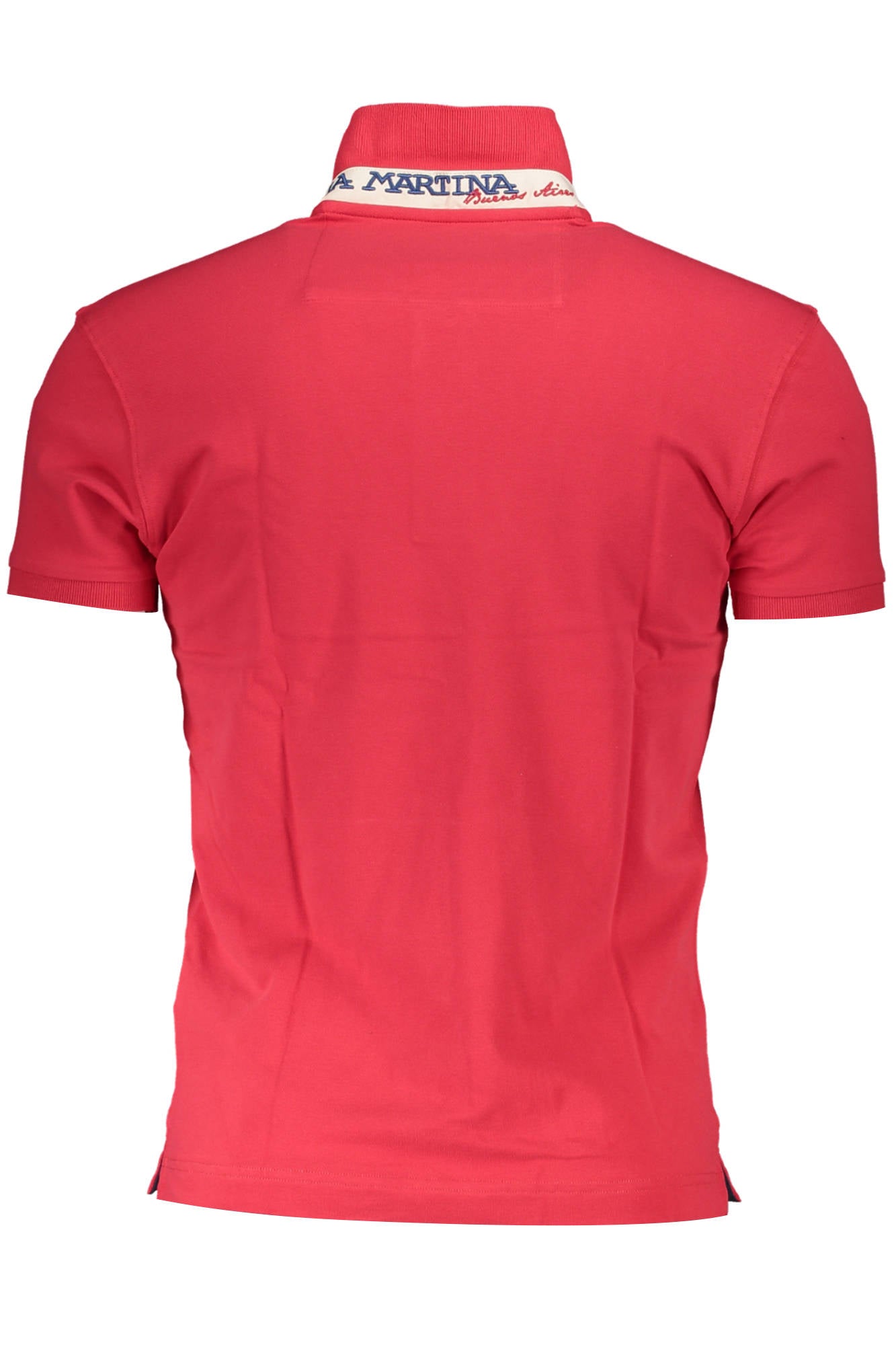 POLO DE MANGA CORTA PARA HOMBRE LA MARTINA, ROJO 