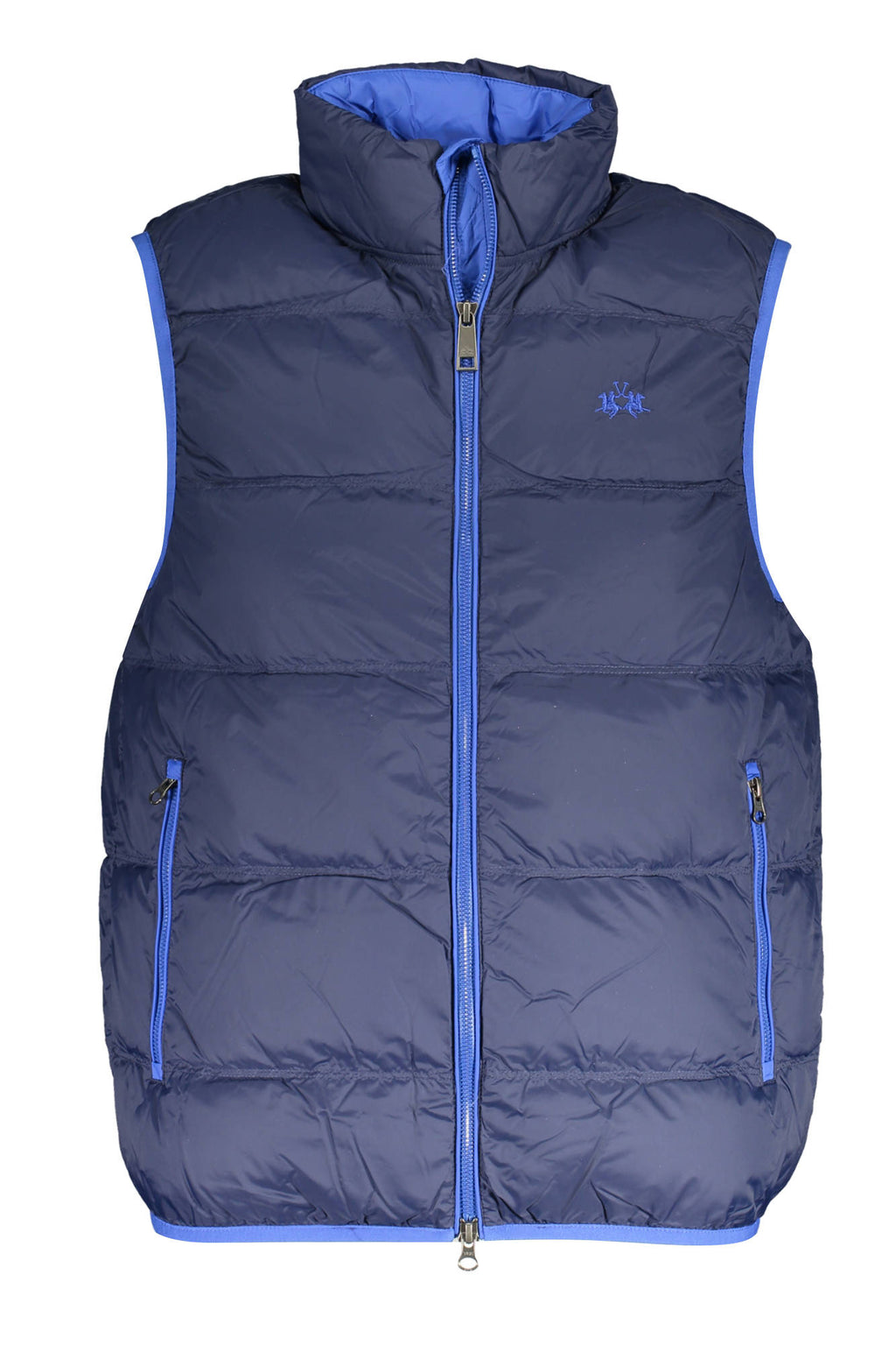 LA MARTINA MEN'S BLUE SLEEVELESS JACKET 