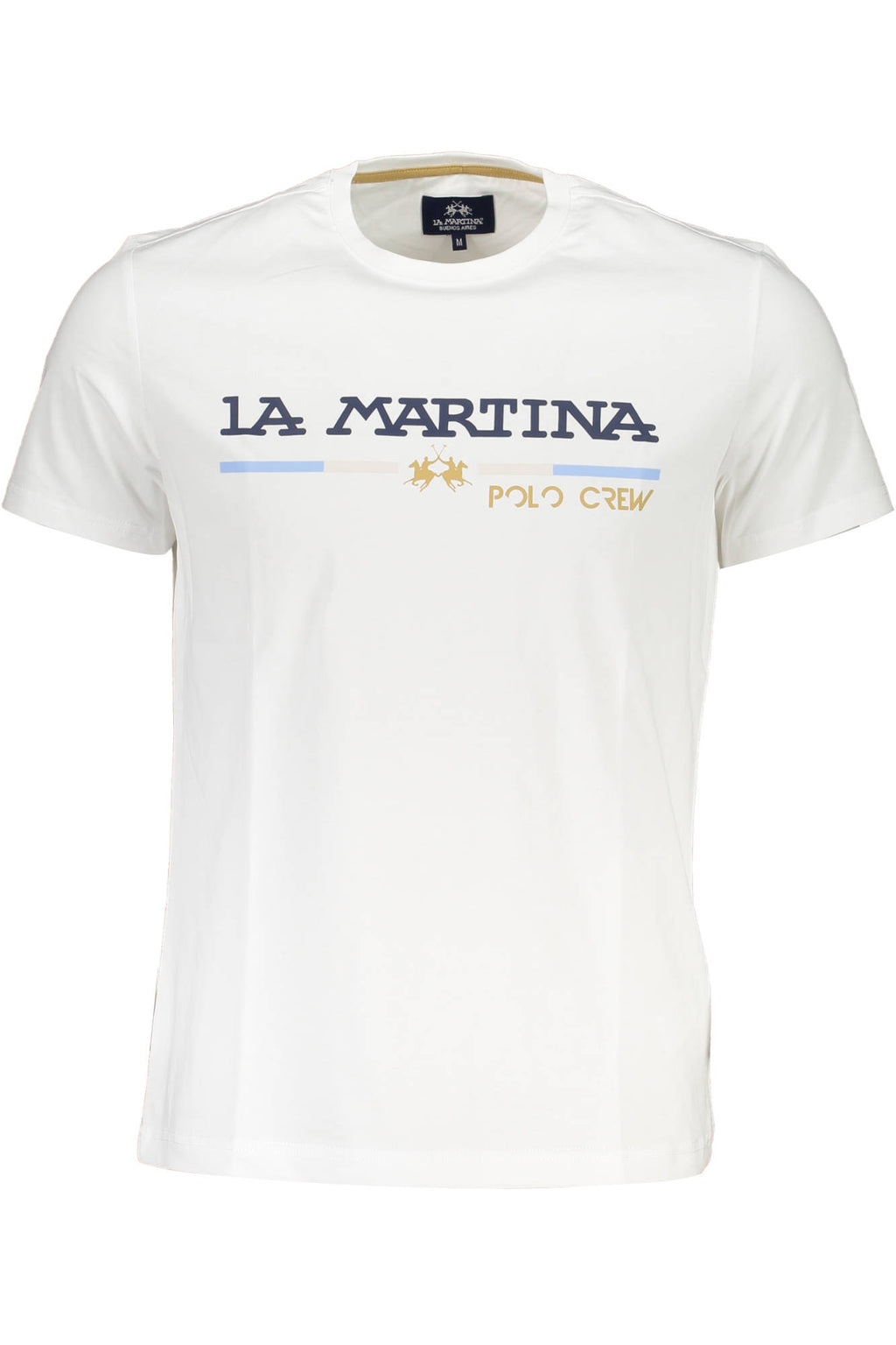 CAMISETA DE MANGA CORTA HOMBRE LA MARTINA BLANCA 