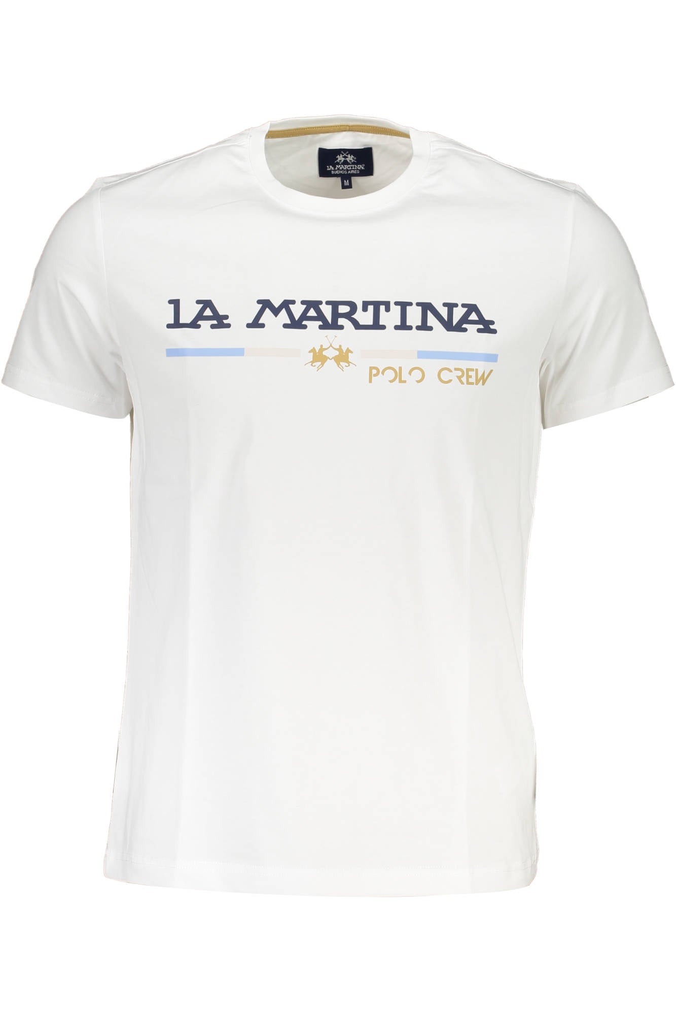 CAMISETA DE MANGA CORTA HOMBRE LA MARTINA BLANCA 