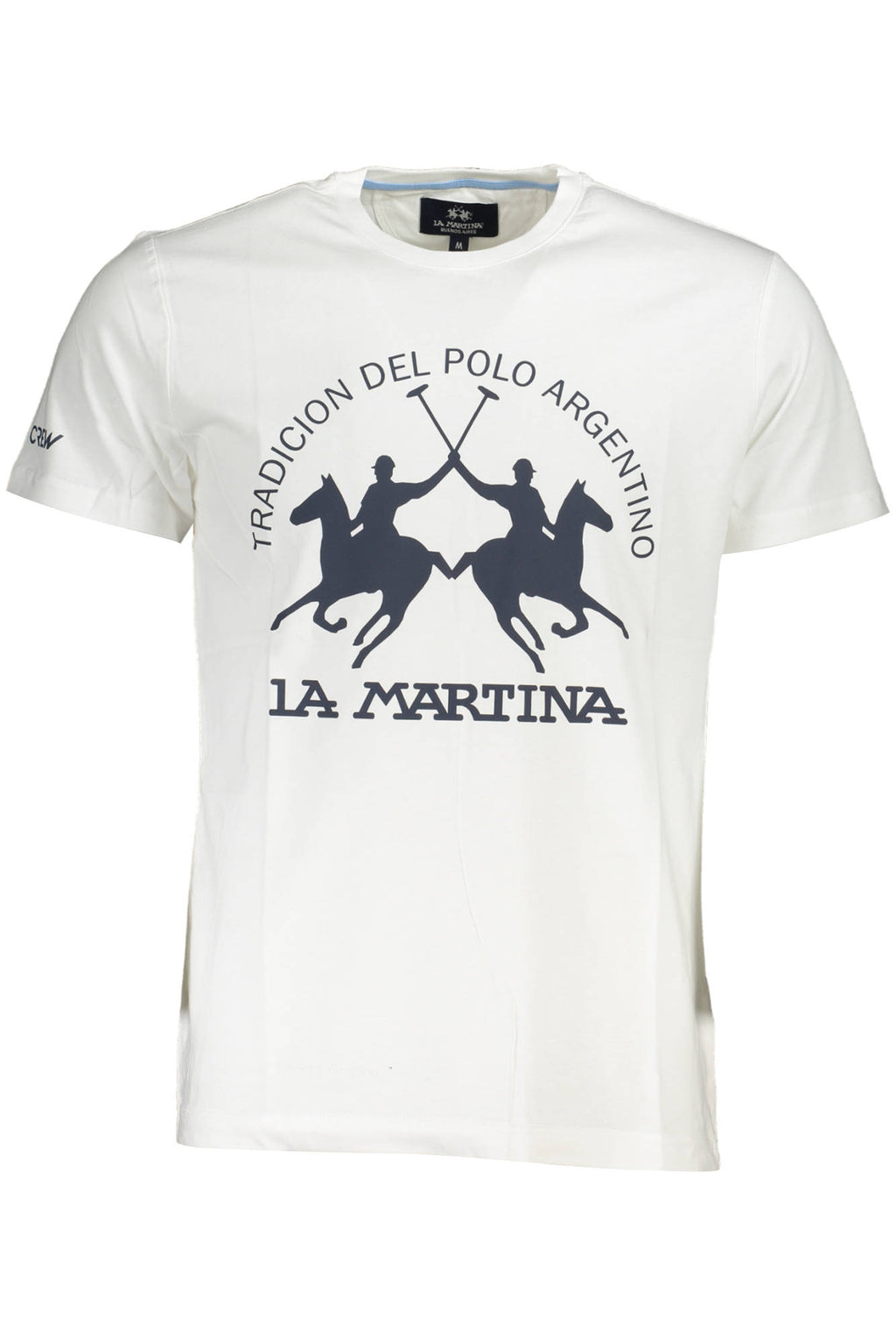 CAMISETA DE MANGA CORTA HOMBRE LA MARTINA BLANCA 