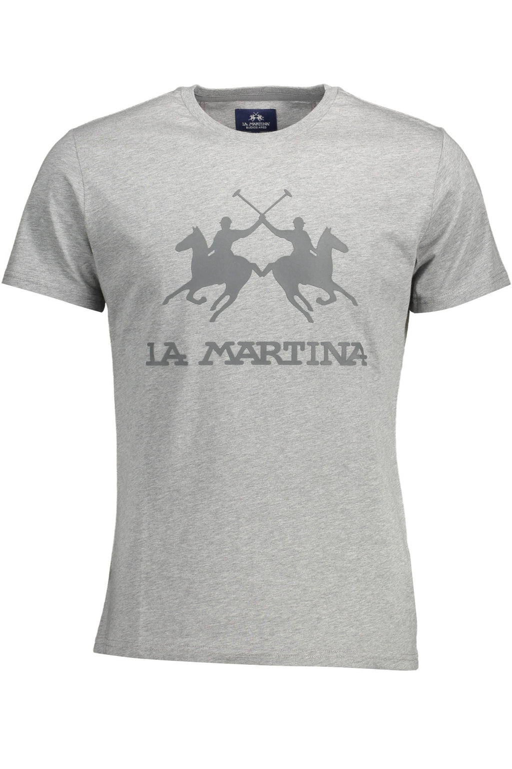 CAMISETA DE MANGA CORTA PARA HOMBRE LA MARTINA, GRIS 