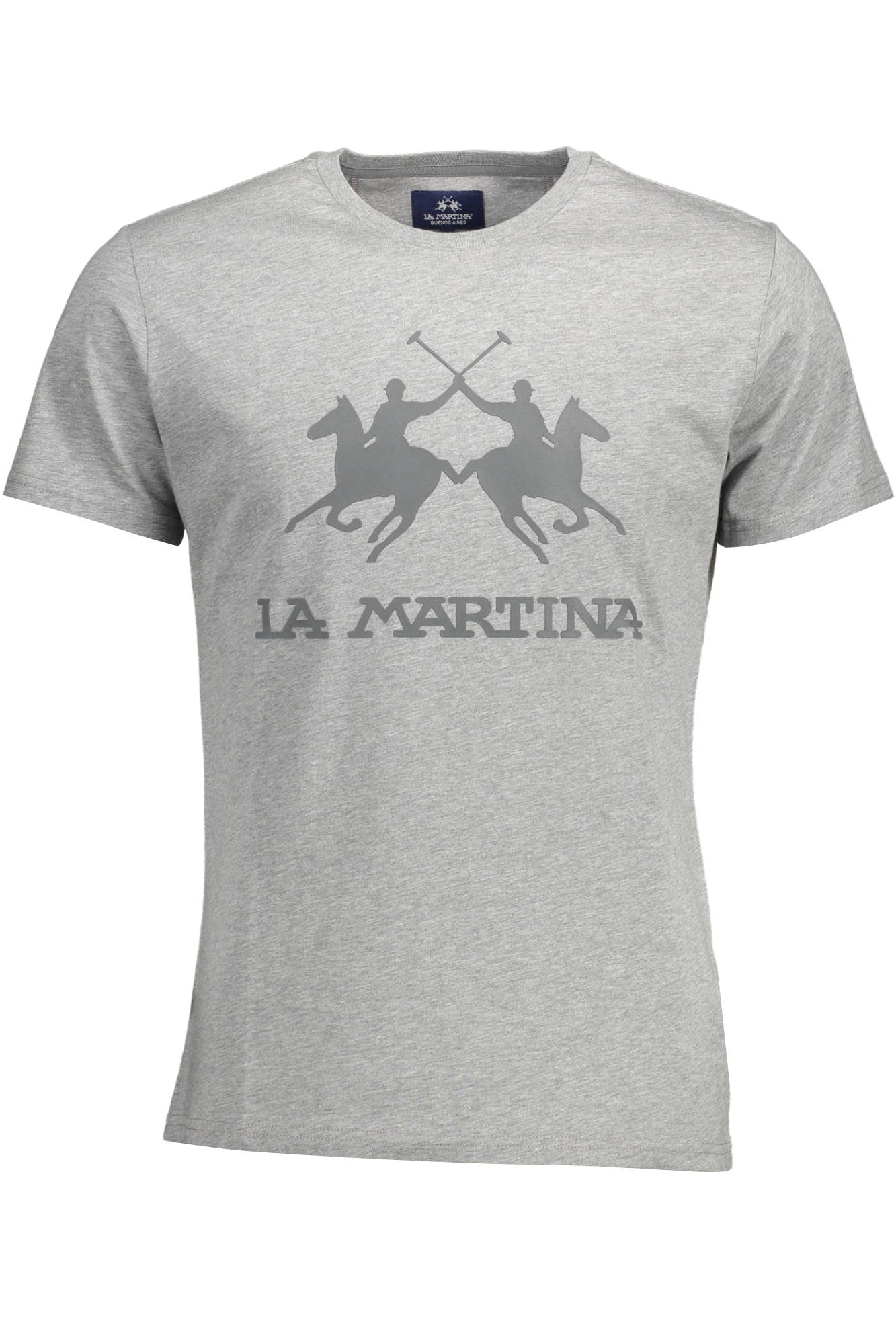CAMISETA DE MANGA CORTA PARA HOMBRE LA MARTINA, GRIS 