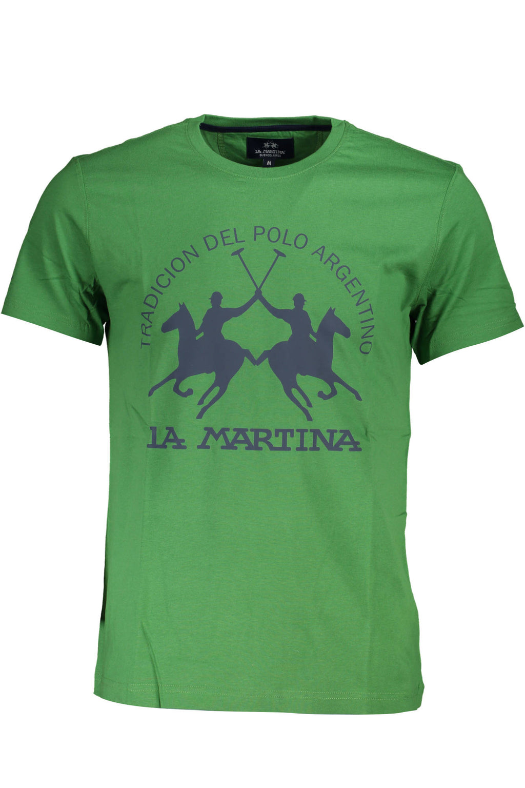 CAMISETA VERDE DE MANGA CORTA PARA HOMBRE LA MARTINA 