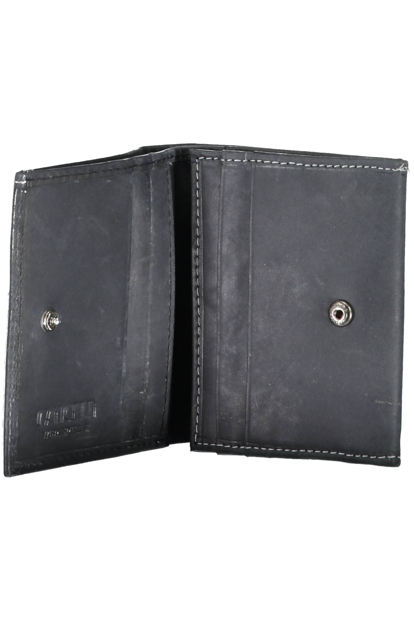 LANCETTI MEN'S BLACK WALLET 