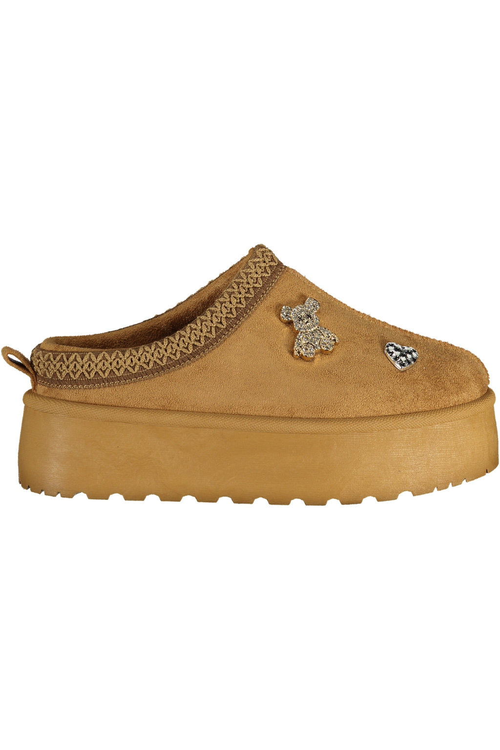 LAURA BIAGIOTTI WOMEN'S WINTER CLOG FOOTWEAR, BROWN 