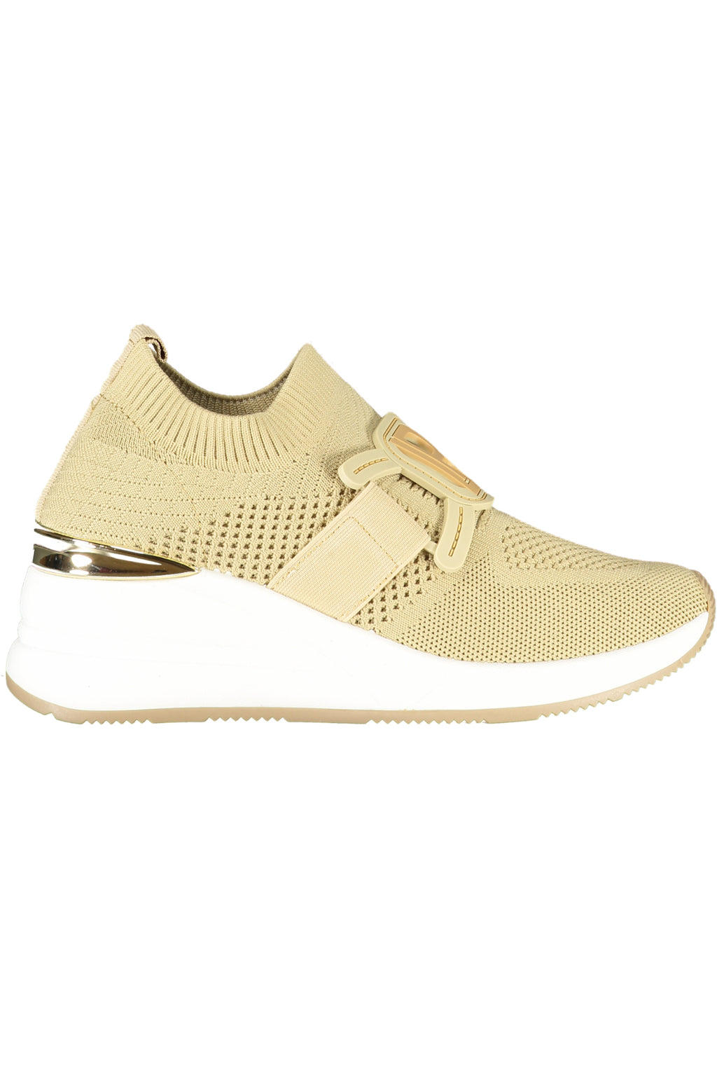 LAURA BIAGIOTTI WOMEN'S BEIGE SPORTS SHOES 