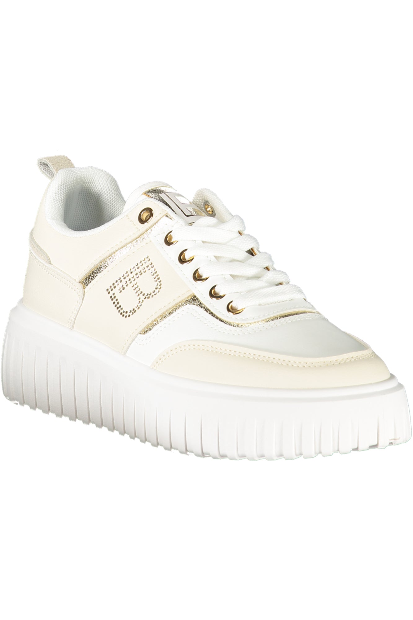 LAURA BIAGIOTTI WOMEN'S BEIGE SPORTS SHOES 