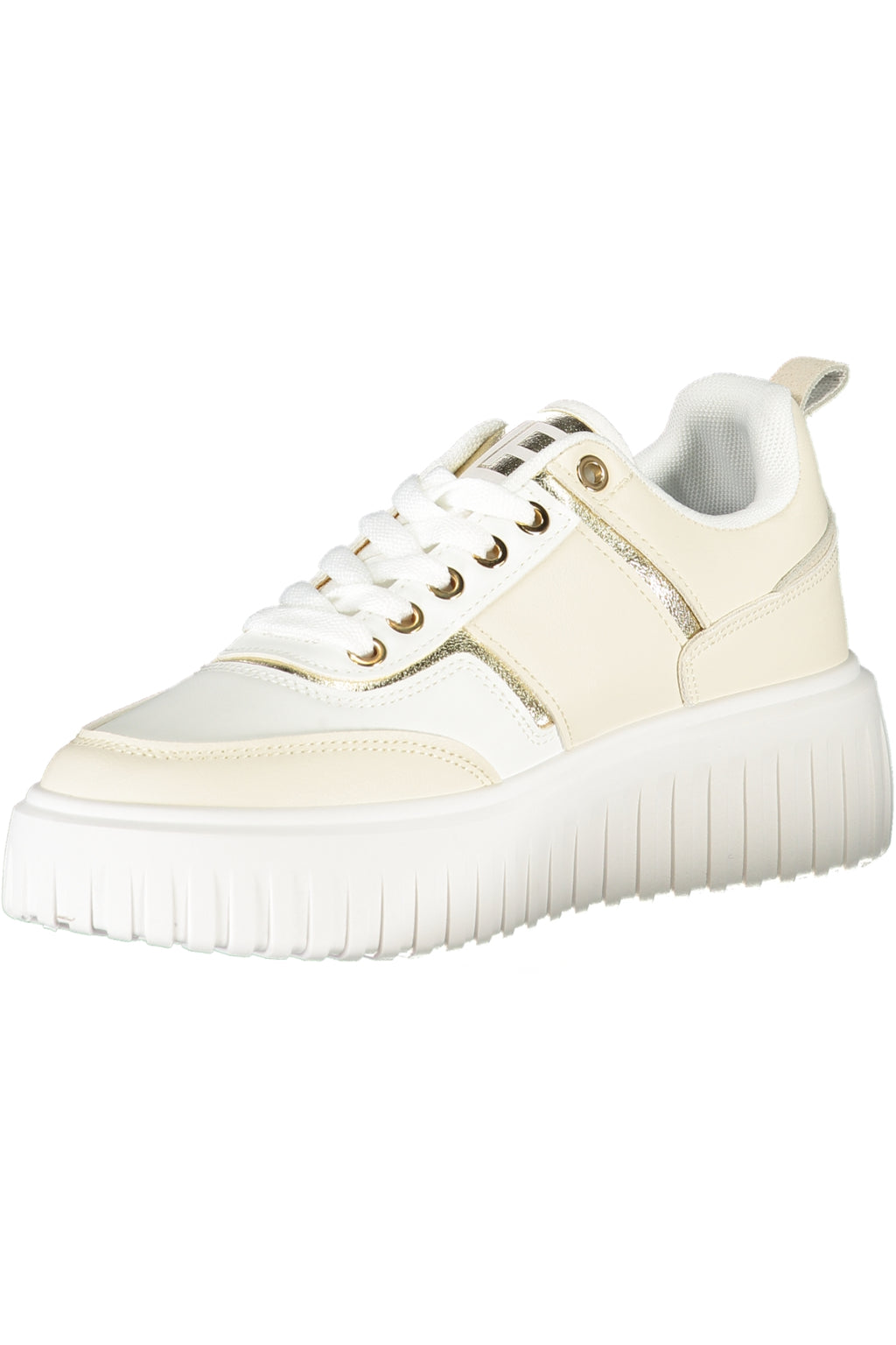 LAURA BIAGIOTTI WOMEN'S BEIGE SPORTS SHOES 