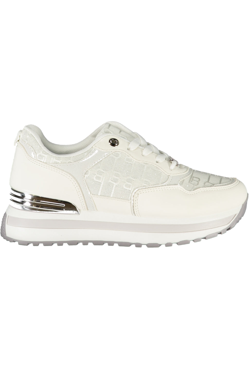 LAURA BIAGIOTTI WOMEN'S WHITE SPORTS SHOES 