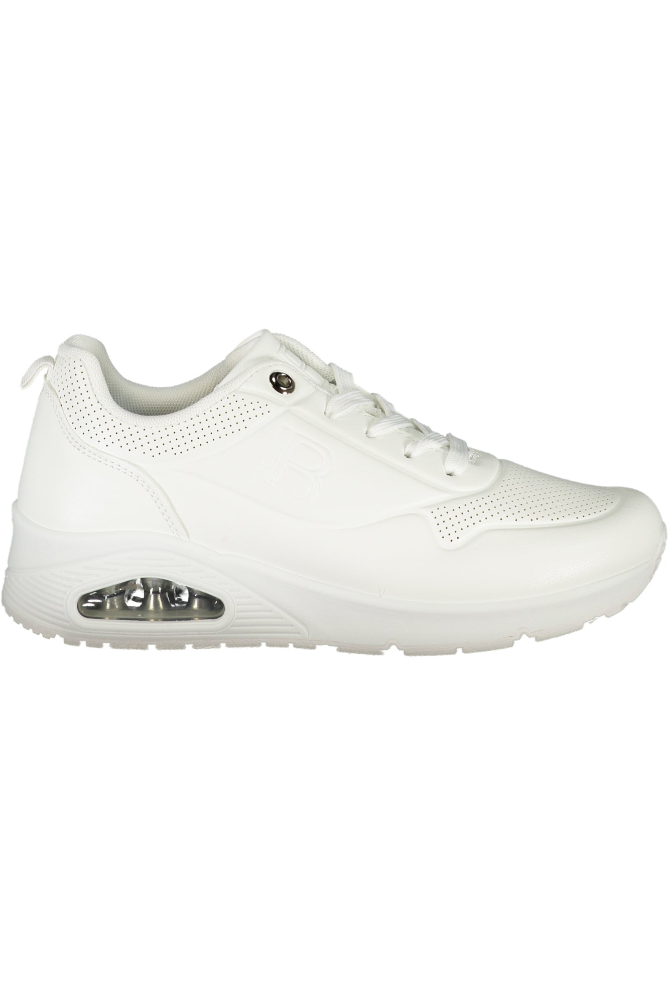 LAURA BIAGIOTTI WOMEN'S WHITE SPORTS SHOES 