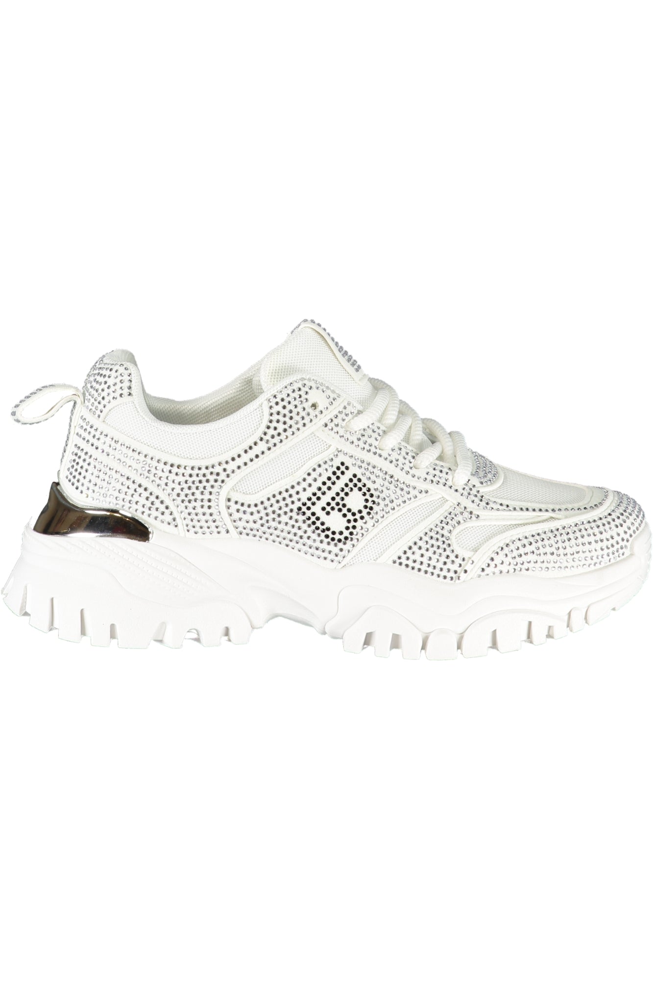 LAURA BIAGIOTTI WOMEN'S WHITE SPORTS SHOES 