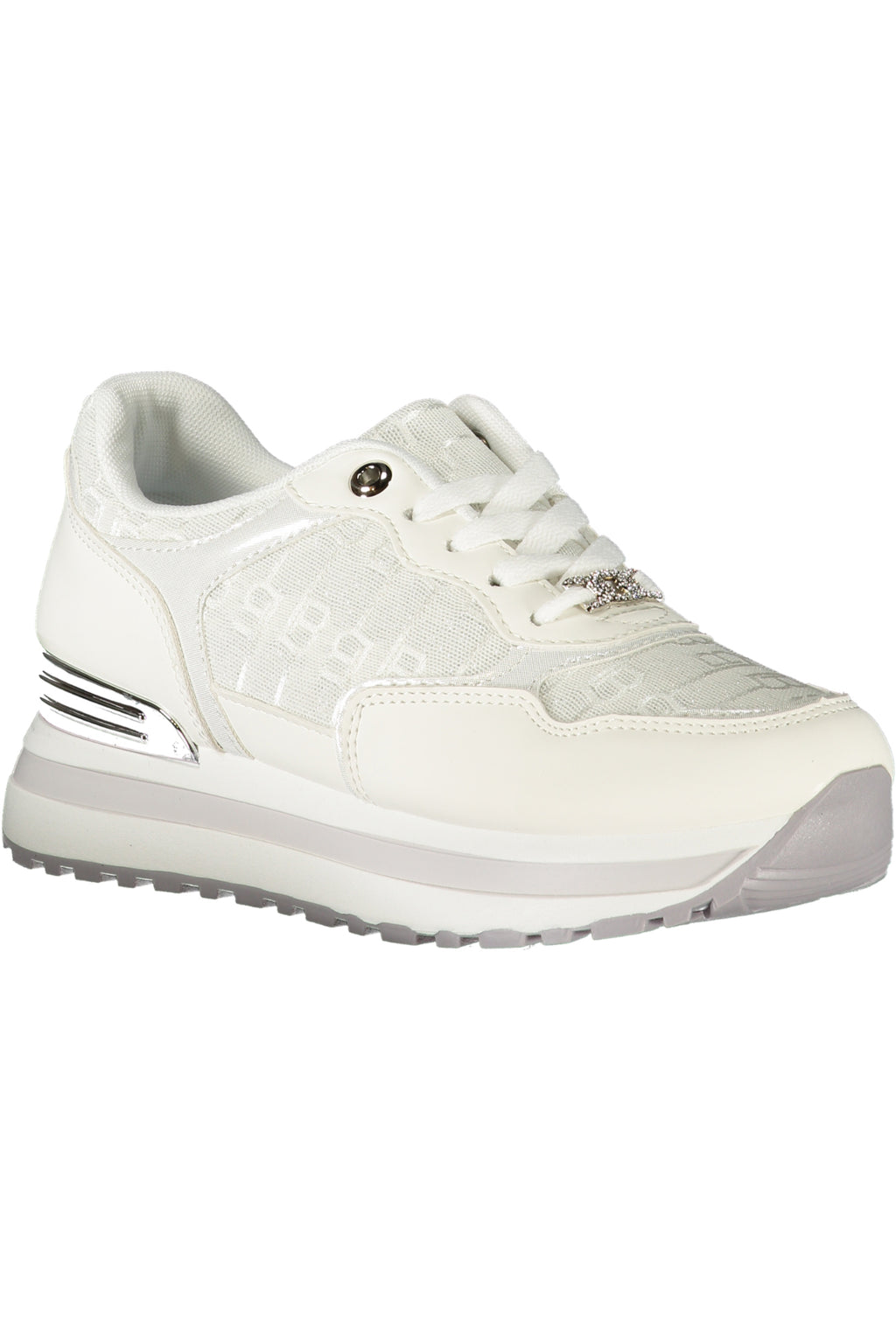 LAURA BIAGIOTTI WOMEN'S WHITE SPORTS SHOES 