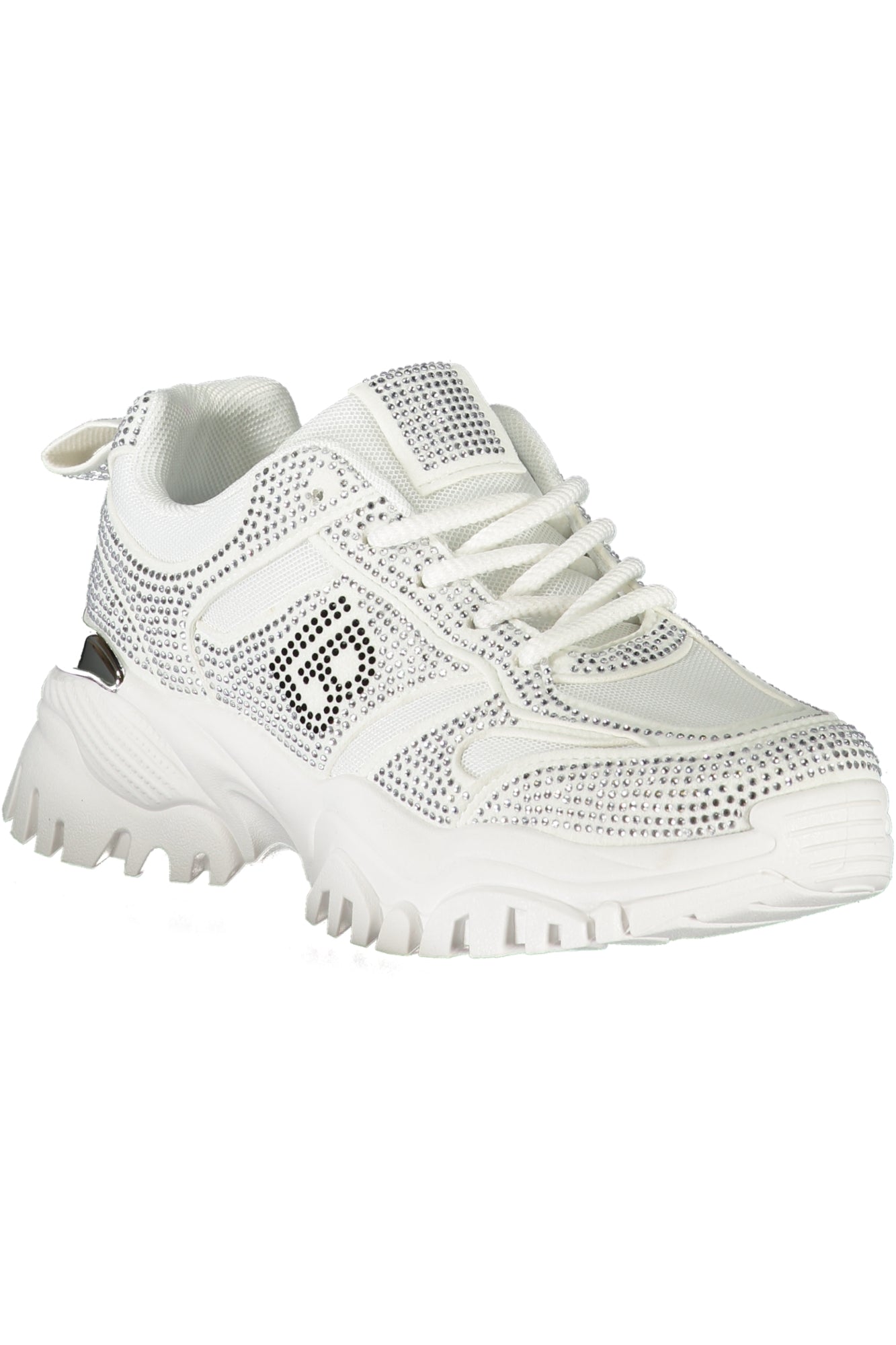 LAURA BIAGIOTTI WOMEN'S WHITE SPORTS SHOES 