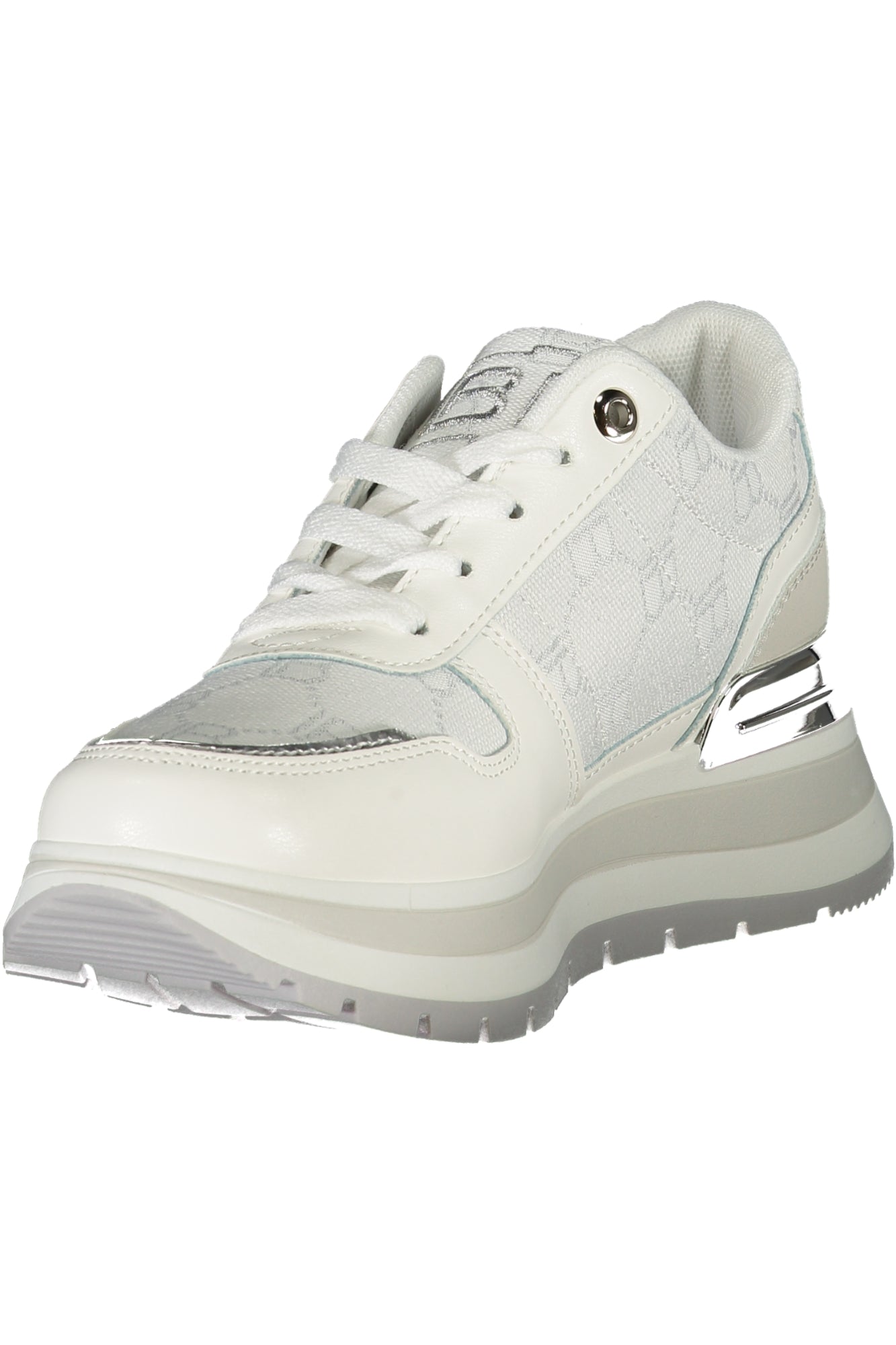 LAURA BIAGIOTTI WOMEN'S WHITE SPORTS SHOES 