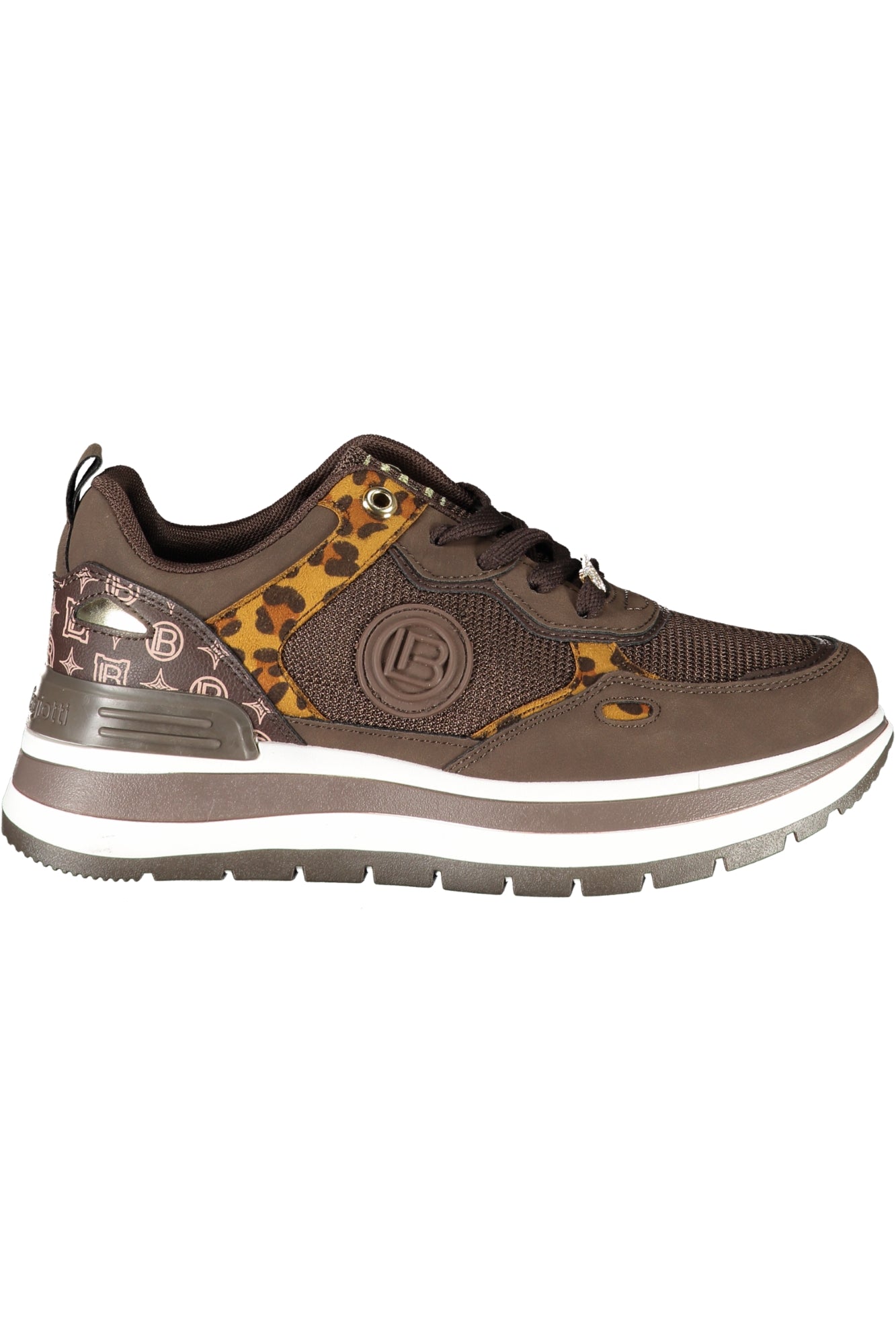LAURA BIAGIOTTI WOMEN'S BROWN SPORTS SHOES 