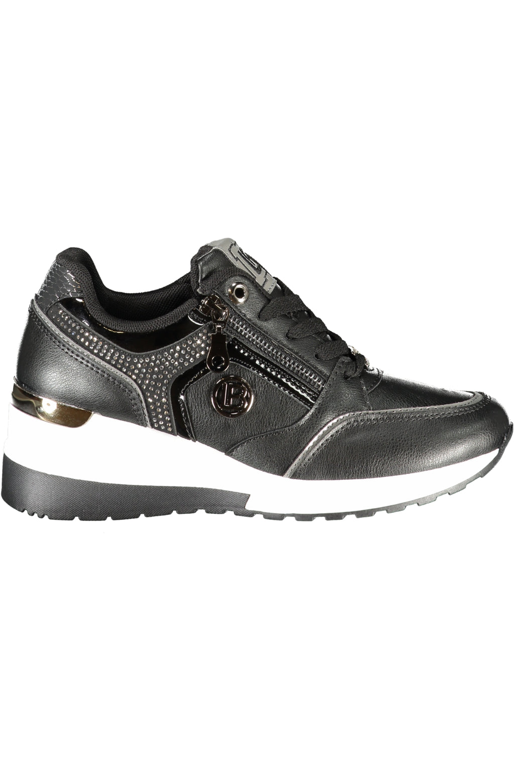 LAURA BIAGIOTTI WOMEN'S BLACK SPORTS SHOES 