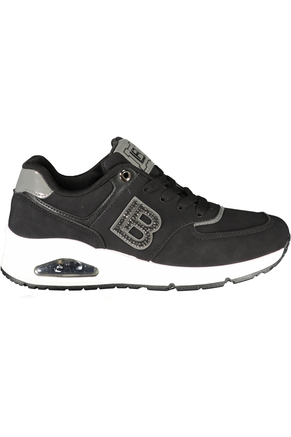 LAURA BIAGIOTTI WOMEN'S BLACK SPORTS SHOES 