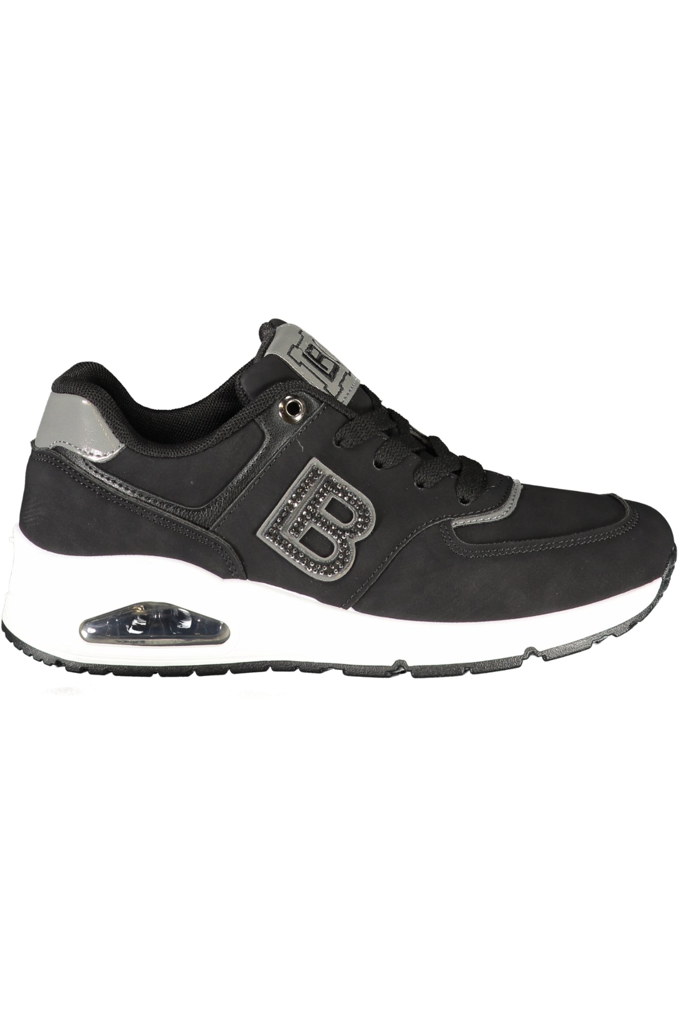 LAURA BIAGIOTTI WOMEN'S BLACK SPORTS SHOES 